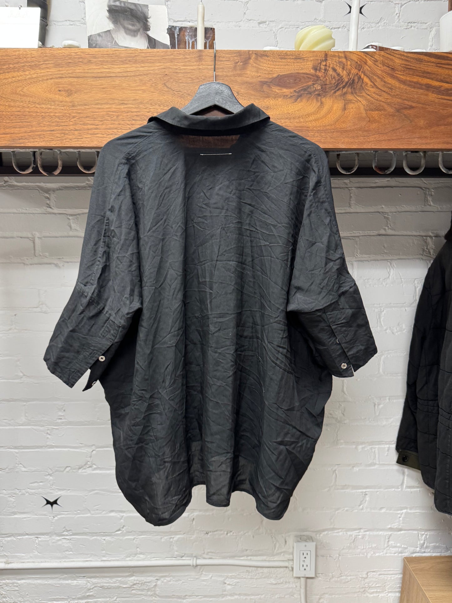 Maison Margiela Wide Cut Camp Collar Shirt