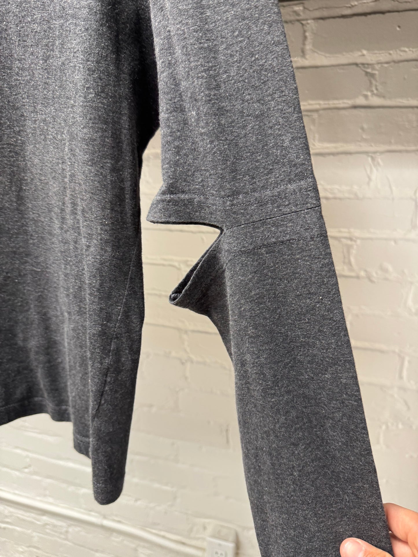 1998 Helmut Lang ‘Elbow Cutout’ Long Sleeve Shirt