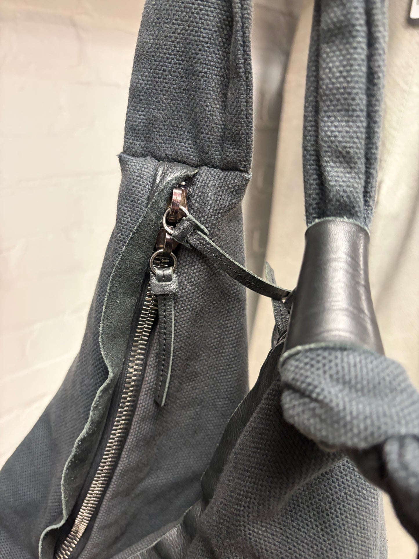 Silent by Damir Doma Black Canvas Sling Bag
