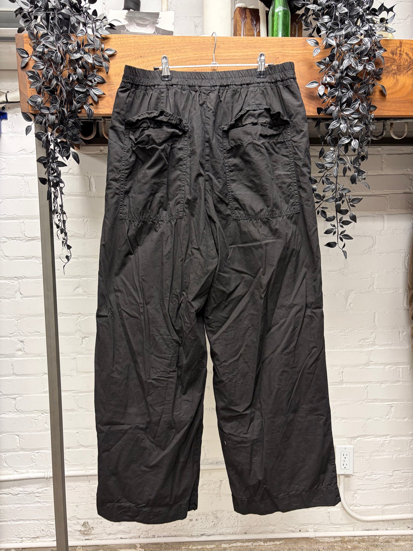 SS2023 Dries Van Noten ‘Loose Fit’ Black Cotton Cargo Pants