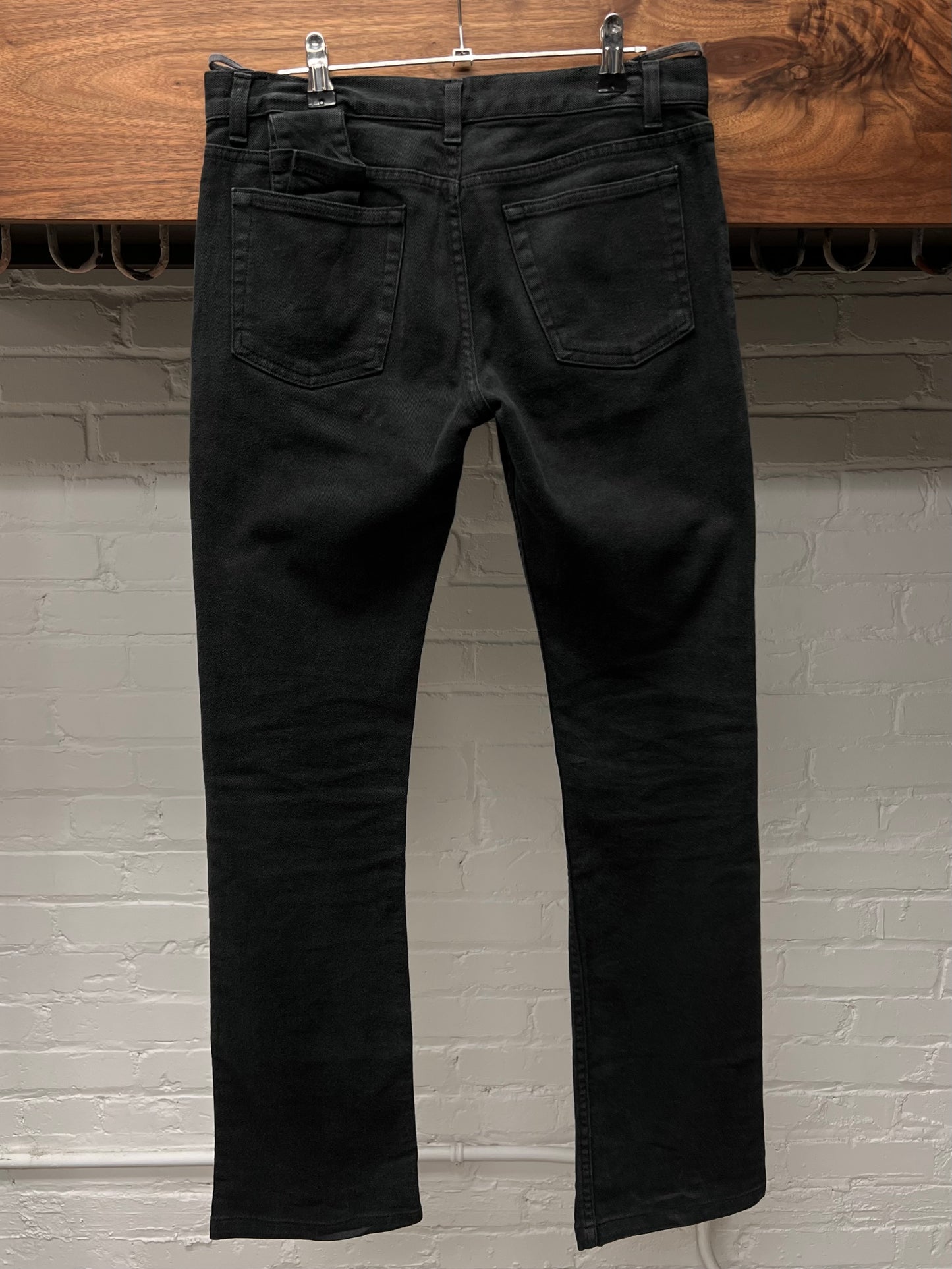 AW2003 Helmut Lang ‘Tool Pocket’ Low Rise Flared Denim