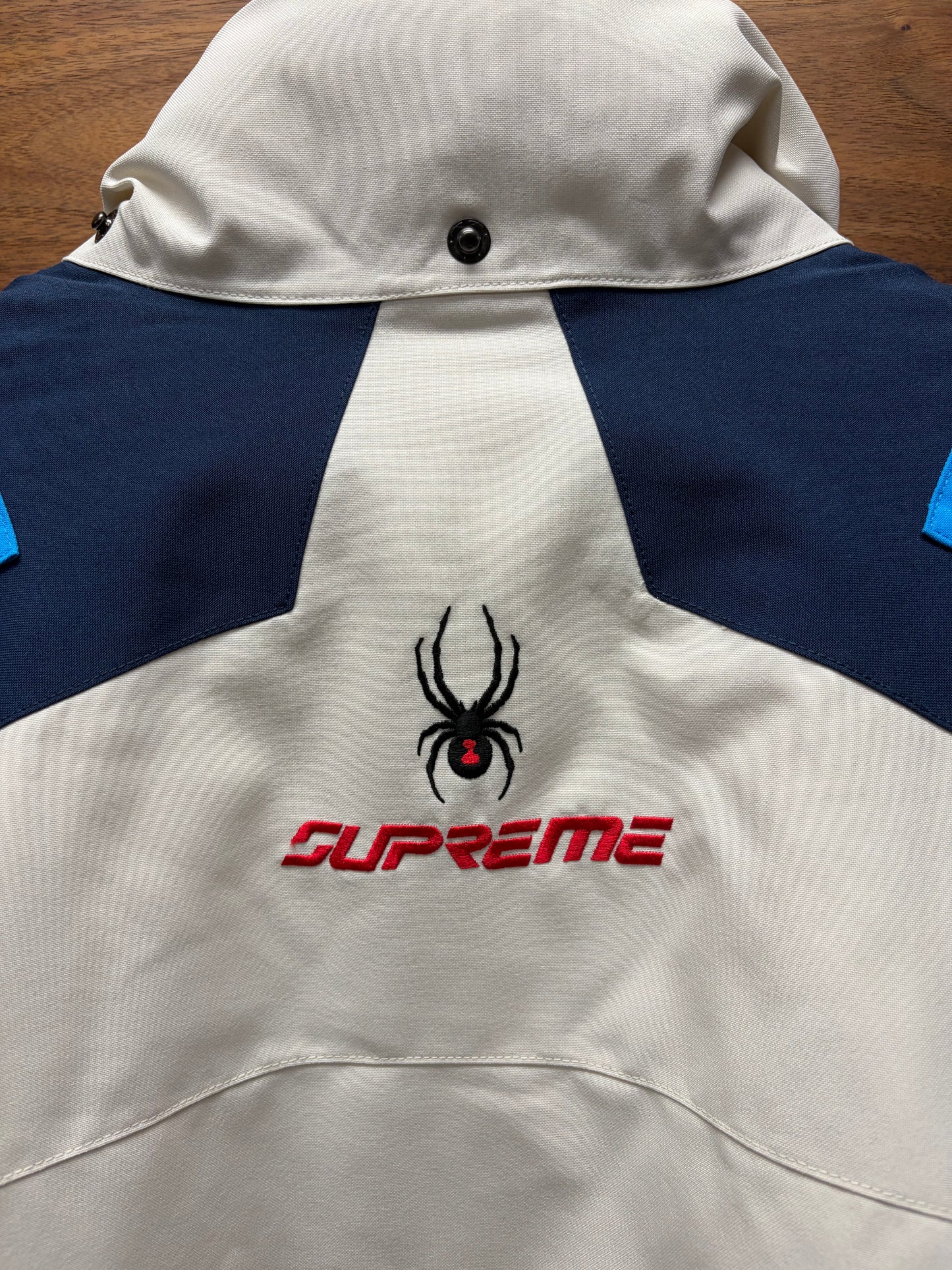 AW2024 Supreme X Spyder ‘Stone’ White Technical Jacket