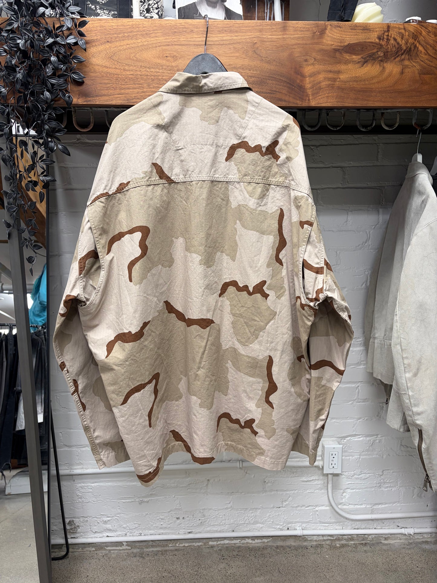 Balenciaga Military Inspired Desert Camouflage Field Jacket