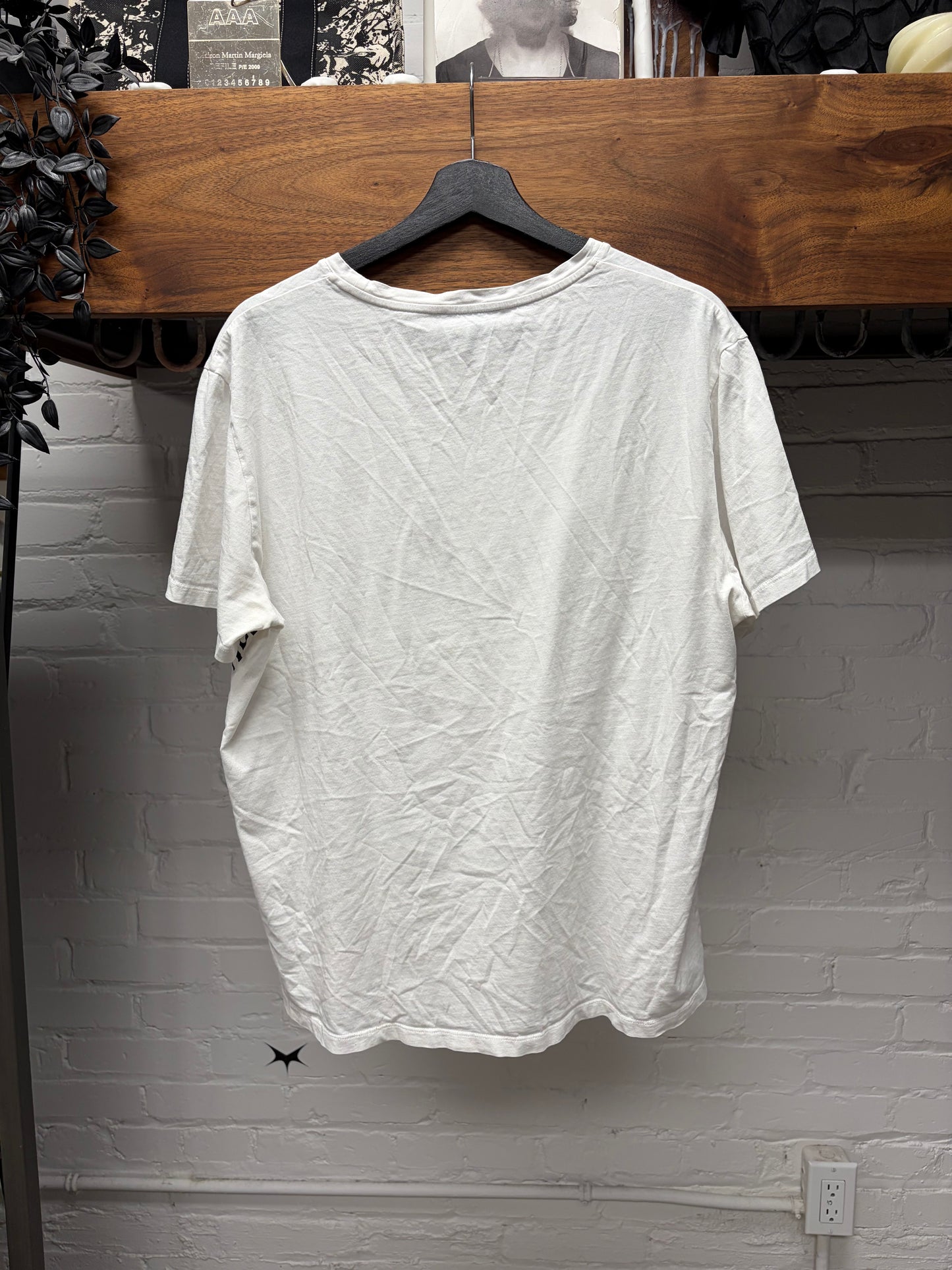 Versace Jeans Couture White/Black Logo T-Shirt