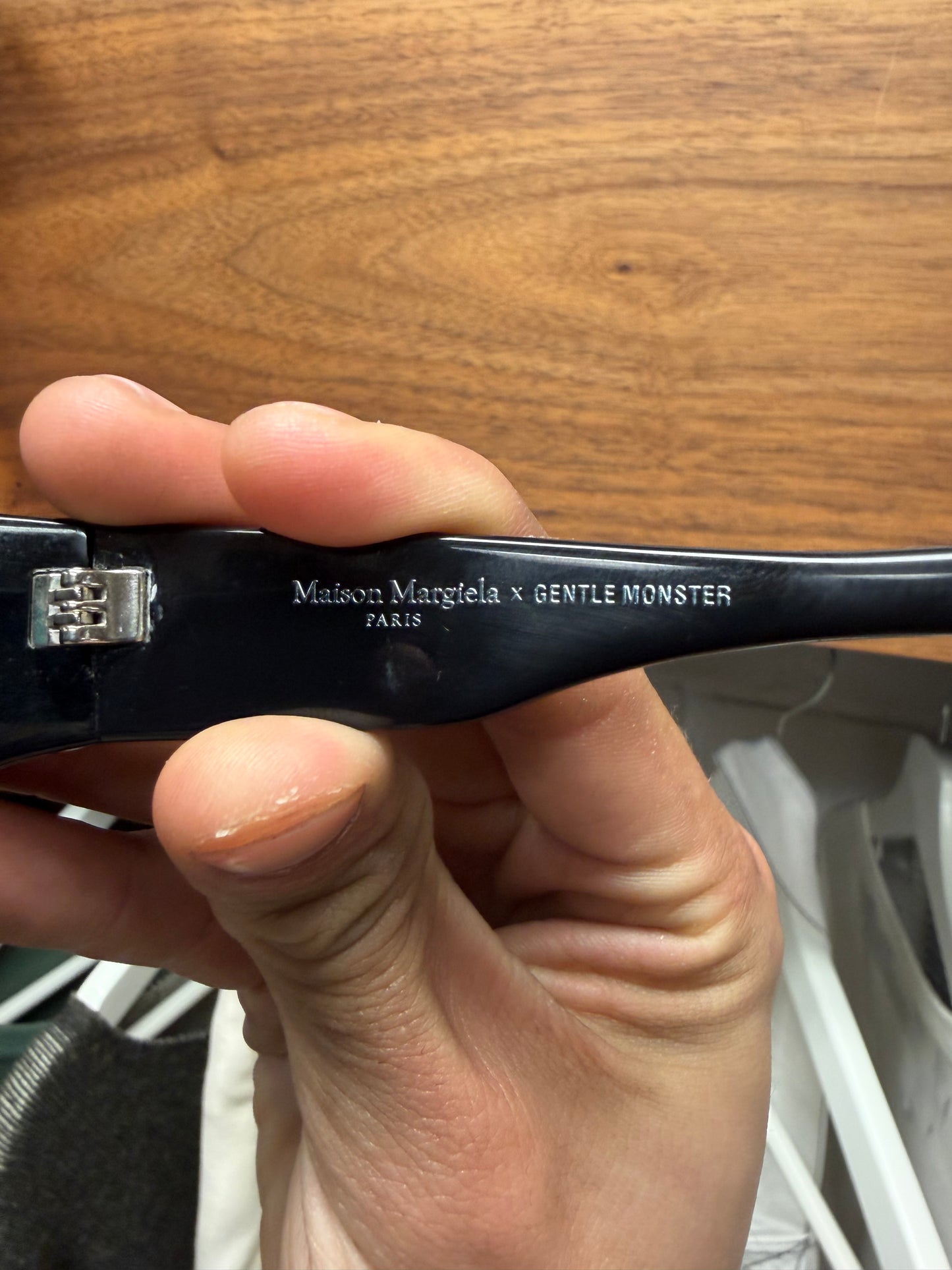 Maison Margiela x Gentle Monster Black Logo Sunglasses