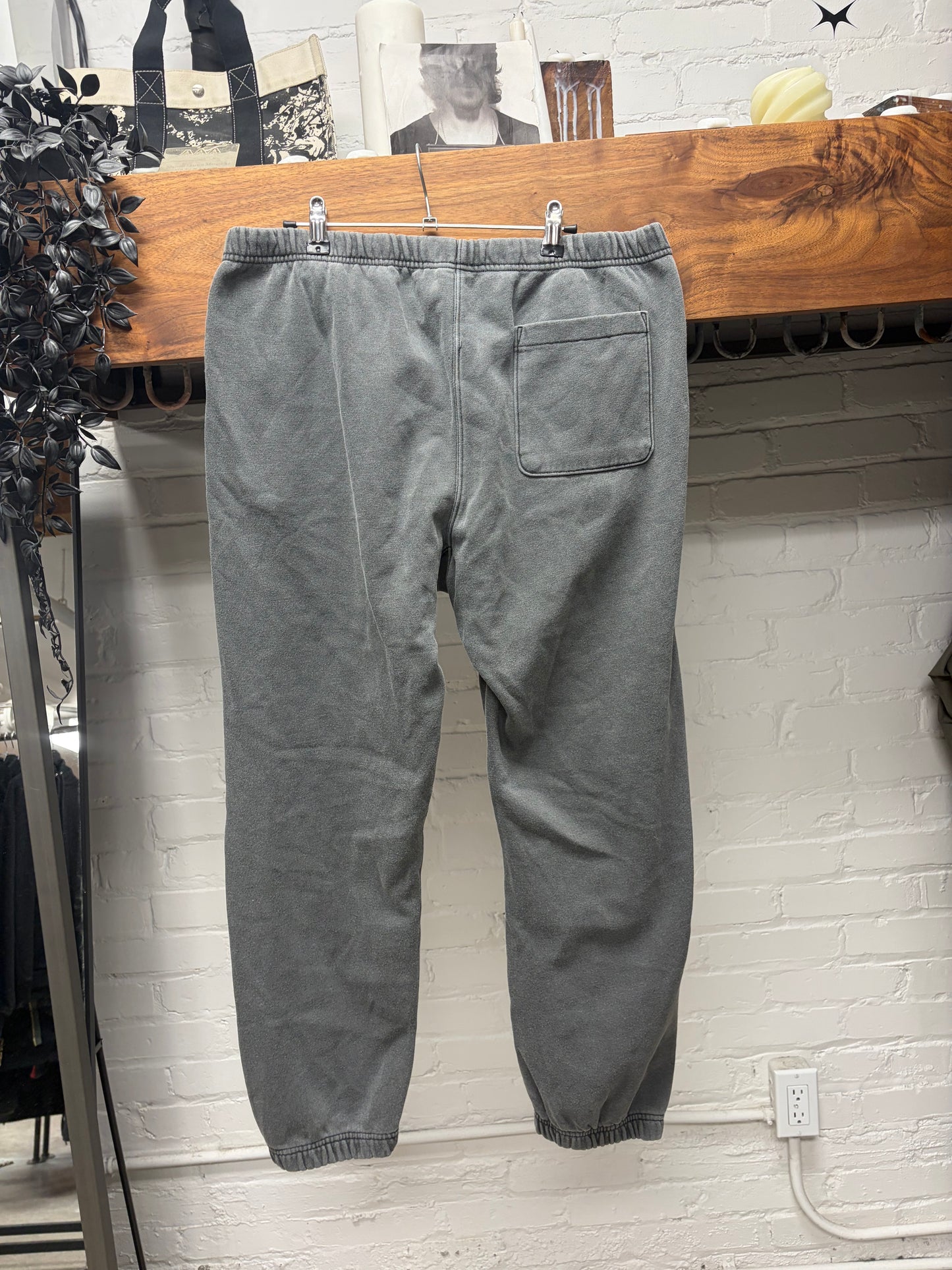 Supreme x The North Face Grey Cotton Drawstring Sweatpants