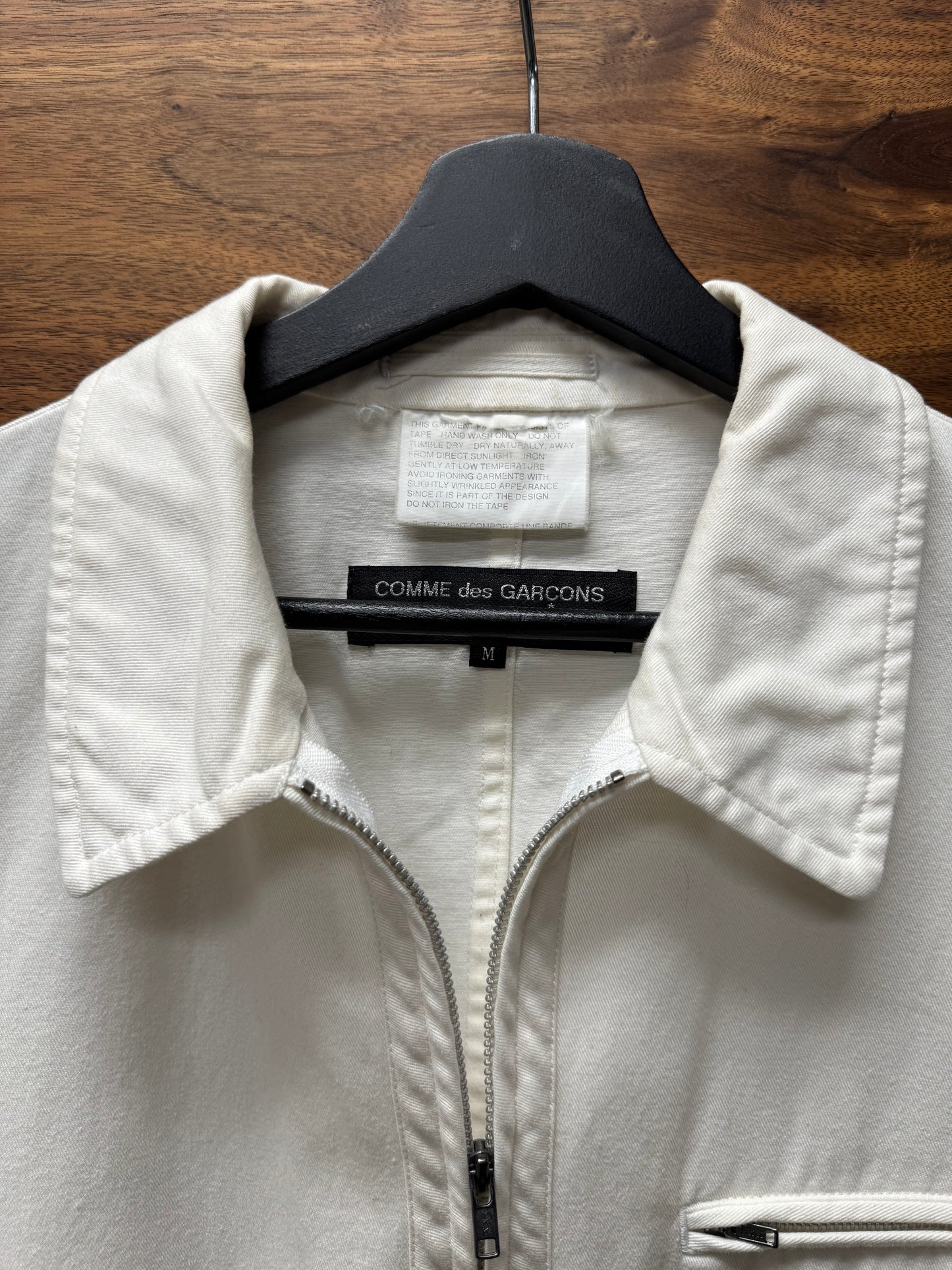 SS1992 Comme Des Garçons Homme Plus ‘3M’ Zip-Up Chore Jacket