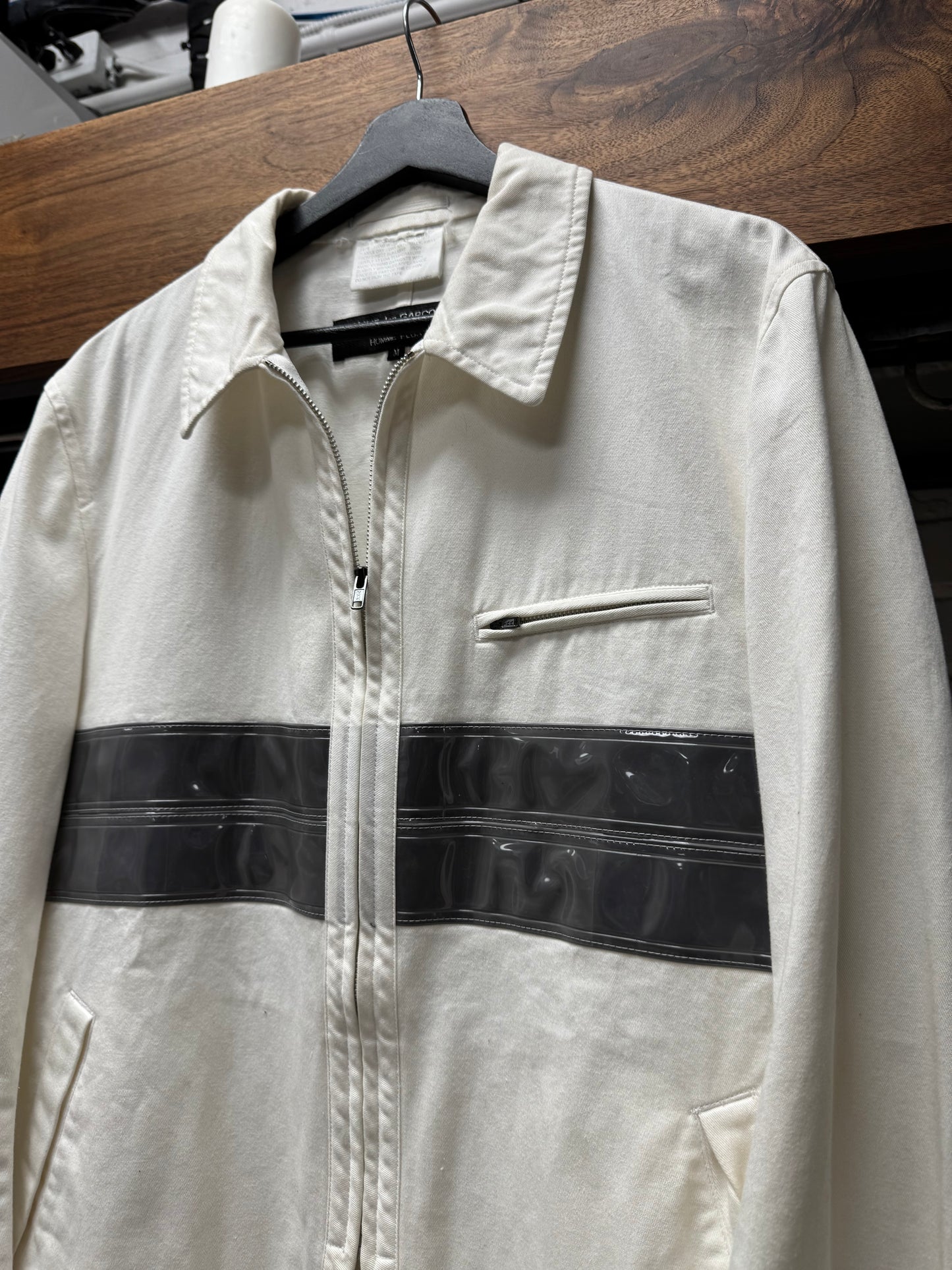 SS1992 Comme Des Garçons Homme Plus ‘3M’ Zip-Up Chore Jacket