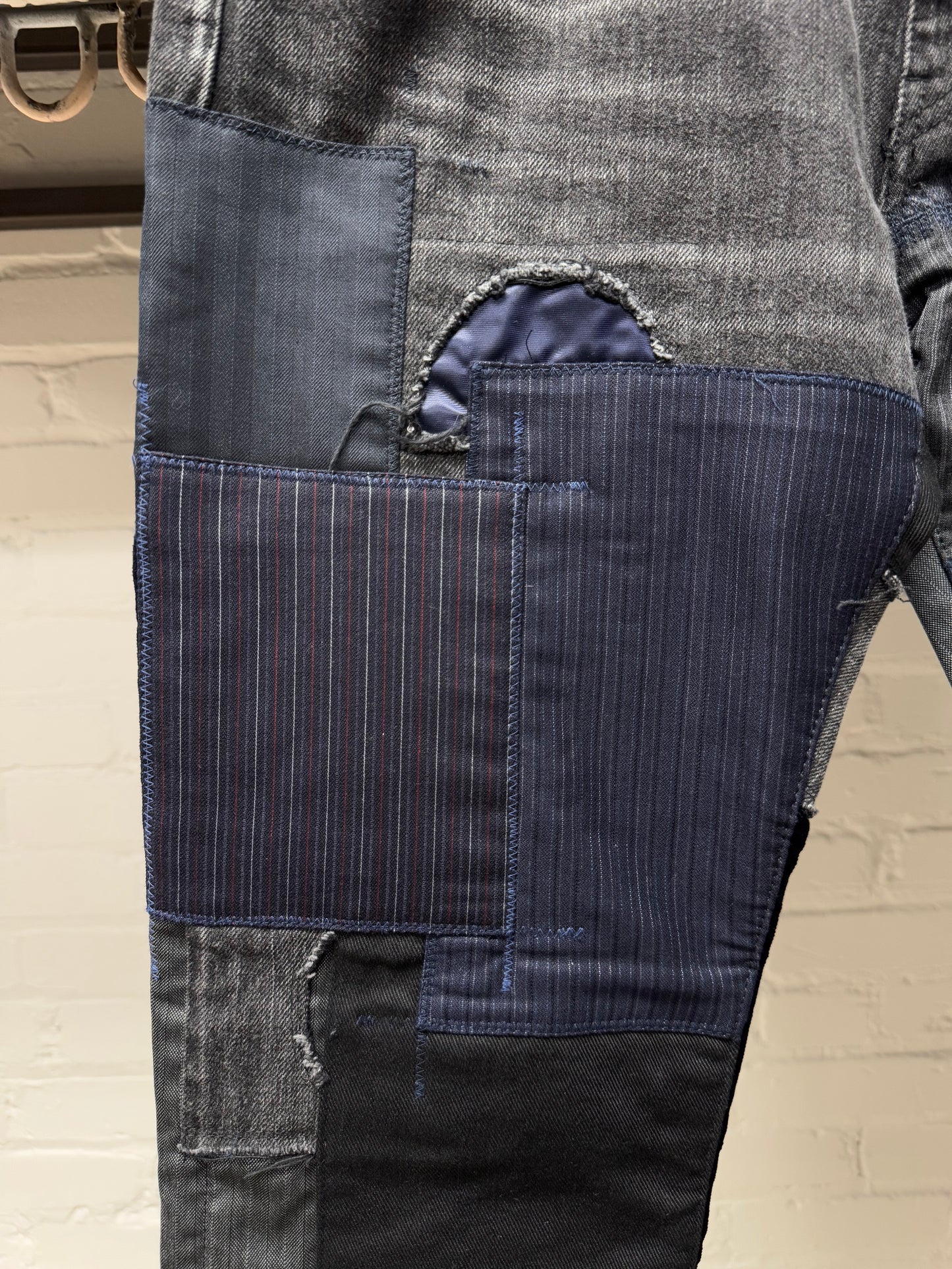 2022 Junya Watanabe Patchwork Repaired Denim