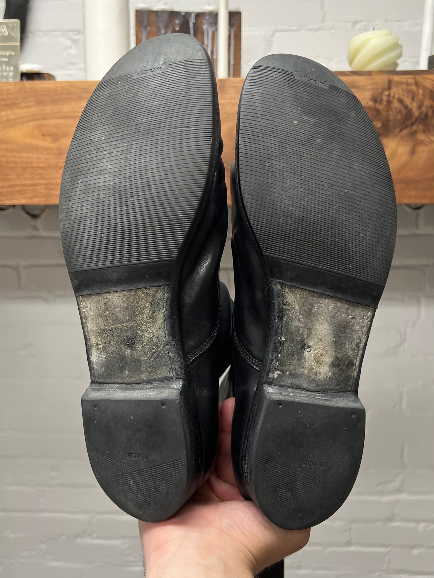Guidi 986 Backzip Black Calfskin Leather Ankle Boots
