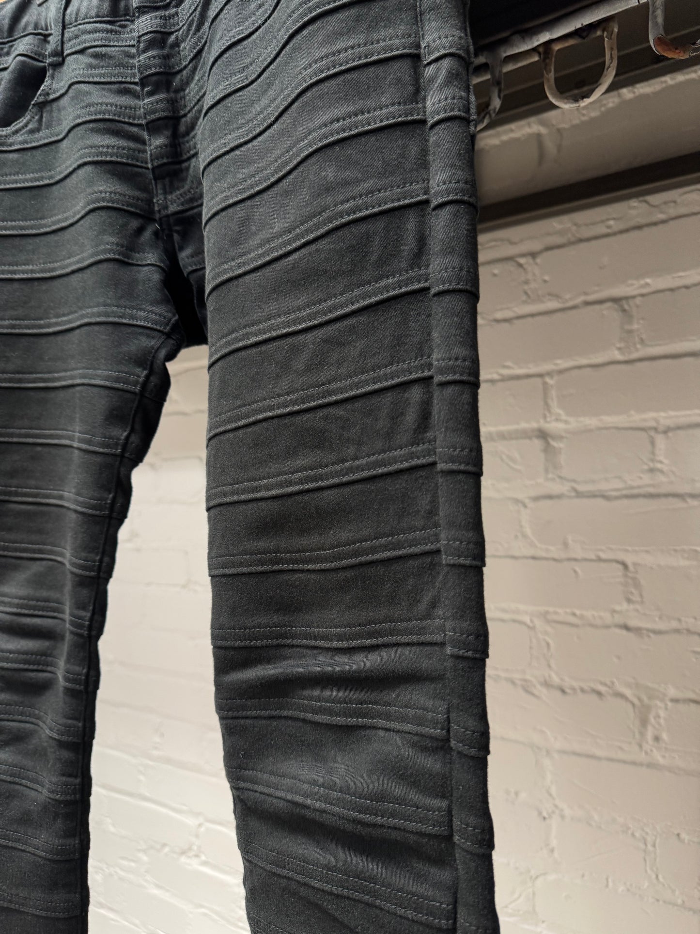 AW2013 Undercover ‘Anatomicouture’ Hagi Black Layered Skinny Jeans