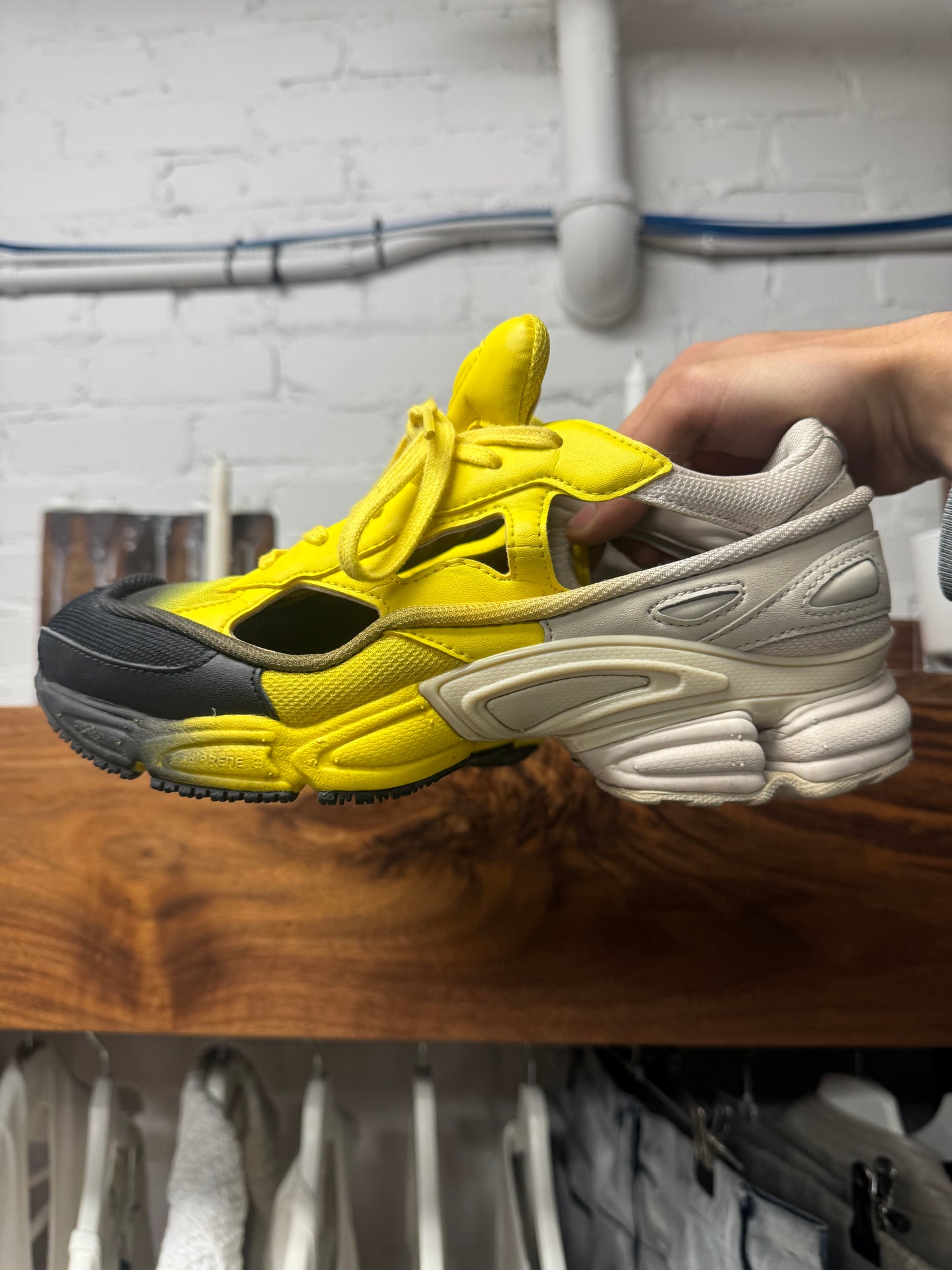 Raf Simons Ozweegos ‘V3’ Cutout Low Top Sneakers