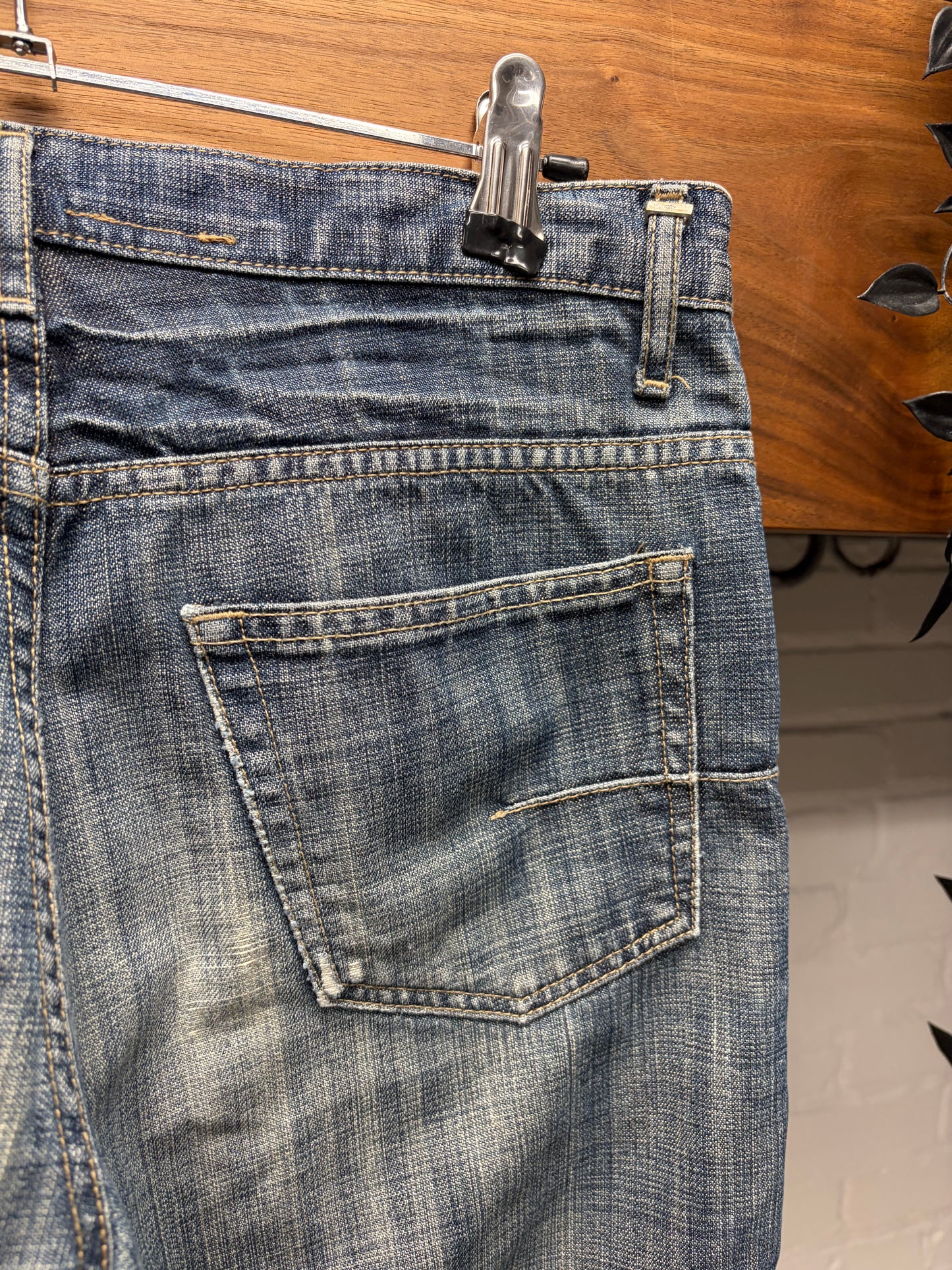 Dior Homme Dark Washed Blue Skinny Jeans