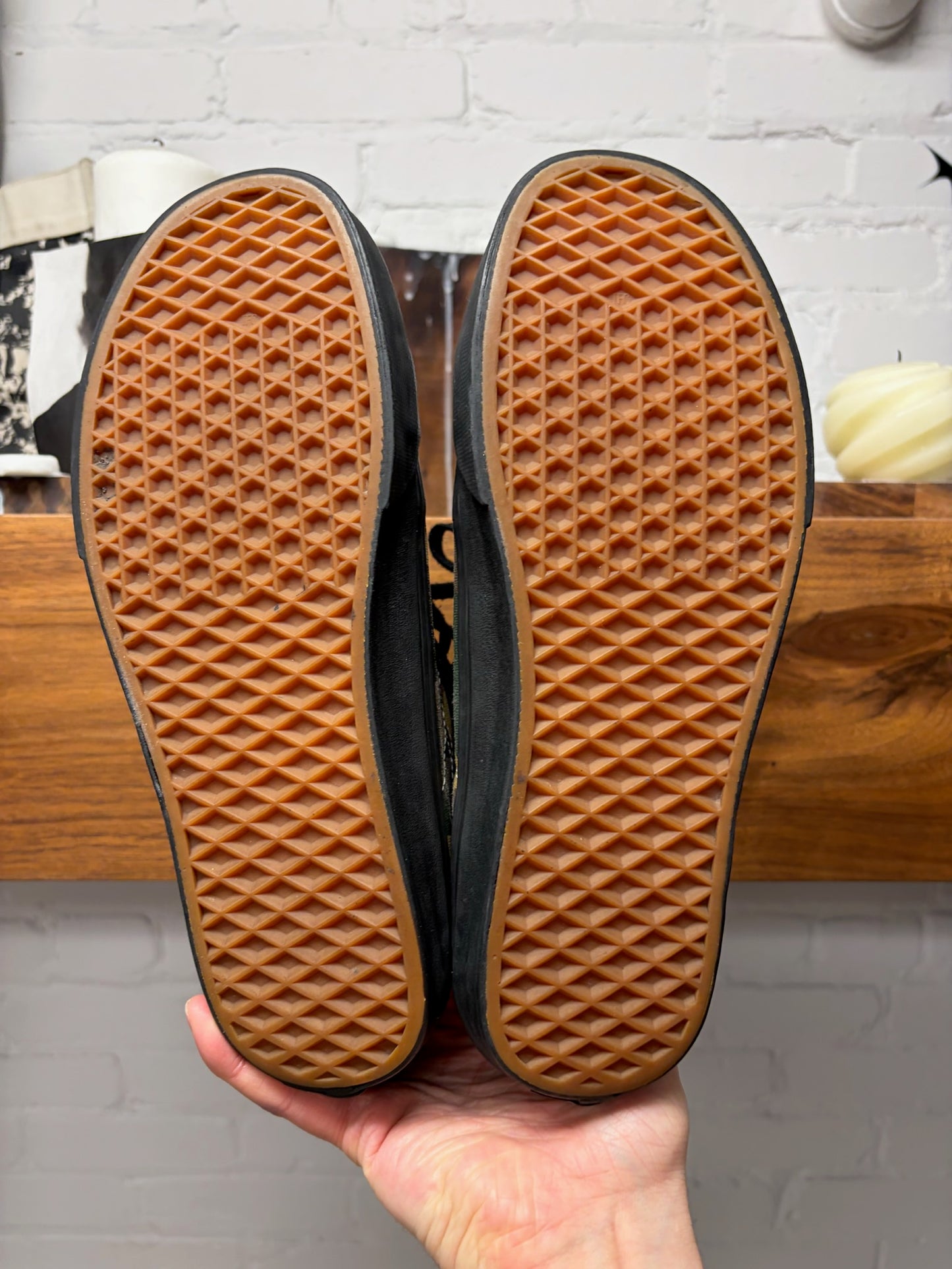 SS2015 Supreme x Vans Woodland Camo ‘Sk8 Mid’ Sneakers