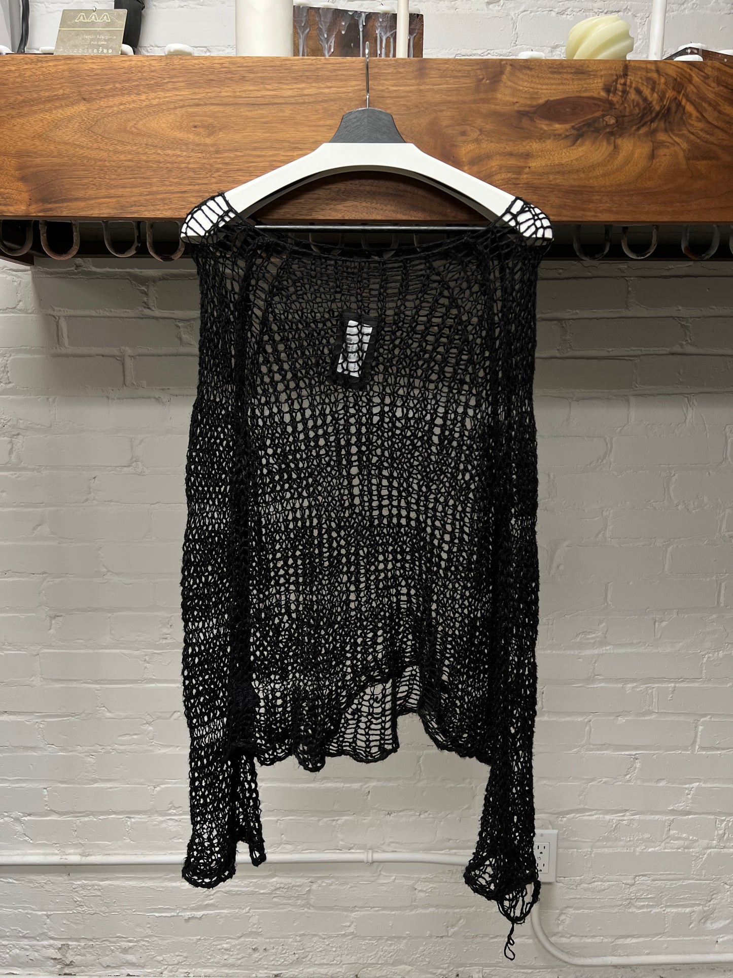 Isabel Benenato Loose Gauge Distressed Knit Sweater