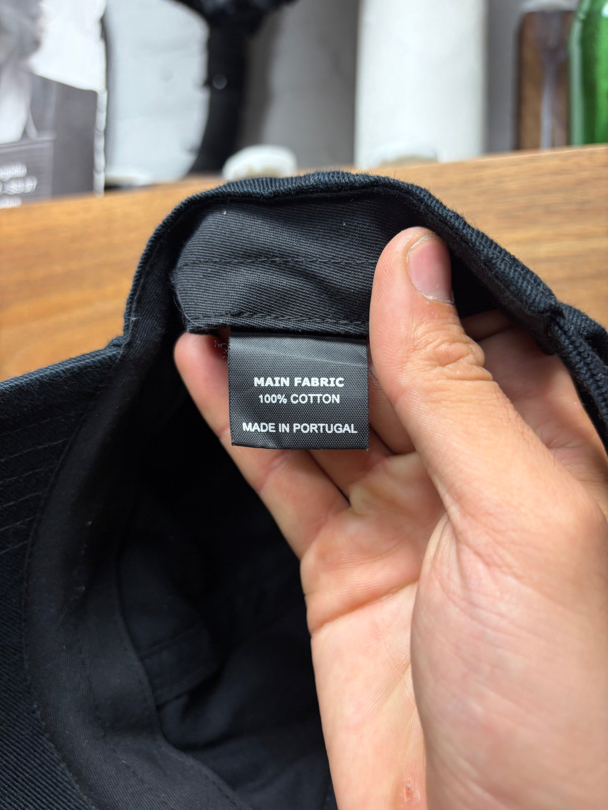 AW2017 Vetements ‘Sexual Fantasies’ Black Strap-Back Baseball Cap