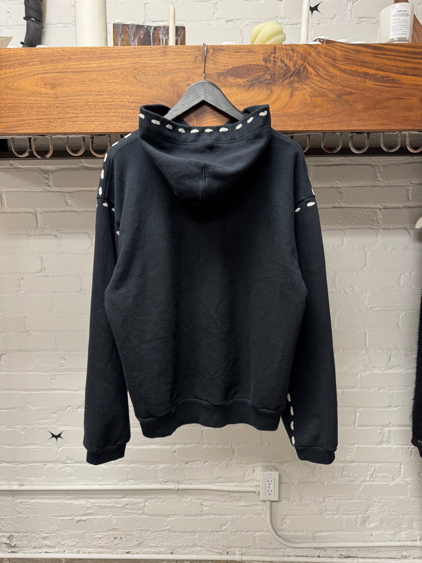 Kapital ‘Marionette’ Black Pullover Hoodie