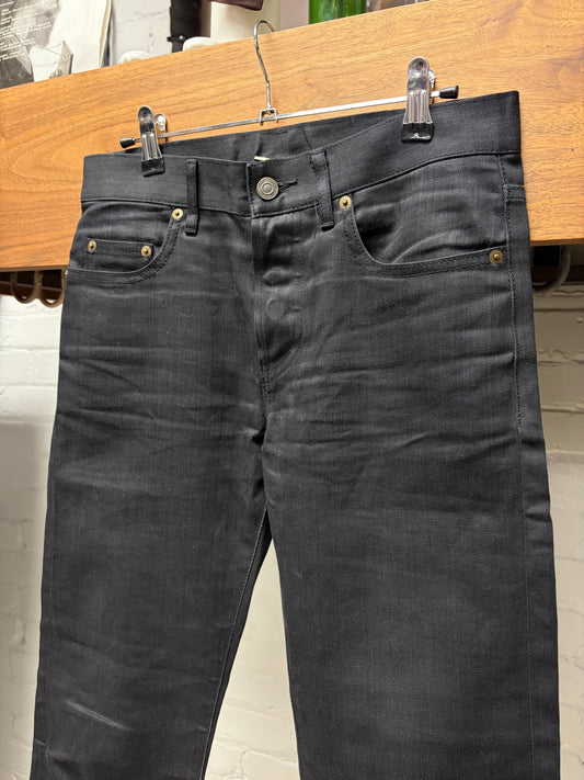 2015 Saint Laurent by Hedi Slimane ‘D03’ Black Skinny Jeans