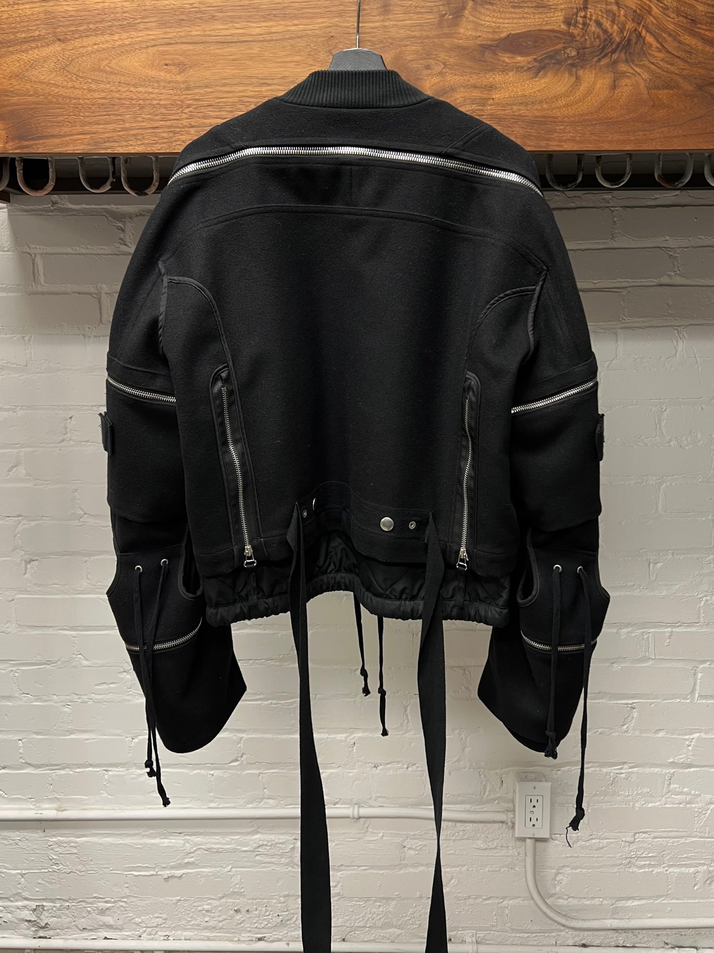 AW2014 Dries Van Noten ‘Back-Zip’ Bomber Jacket