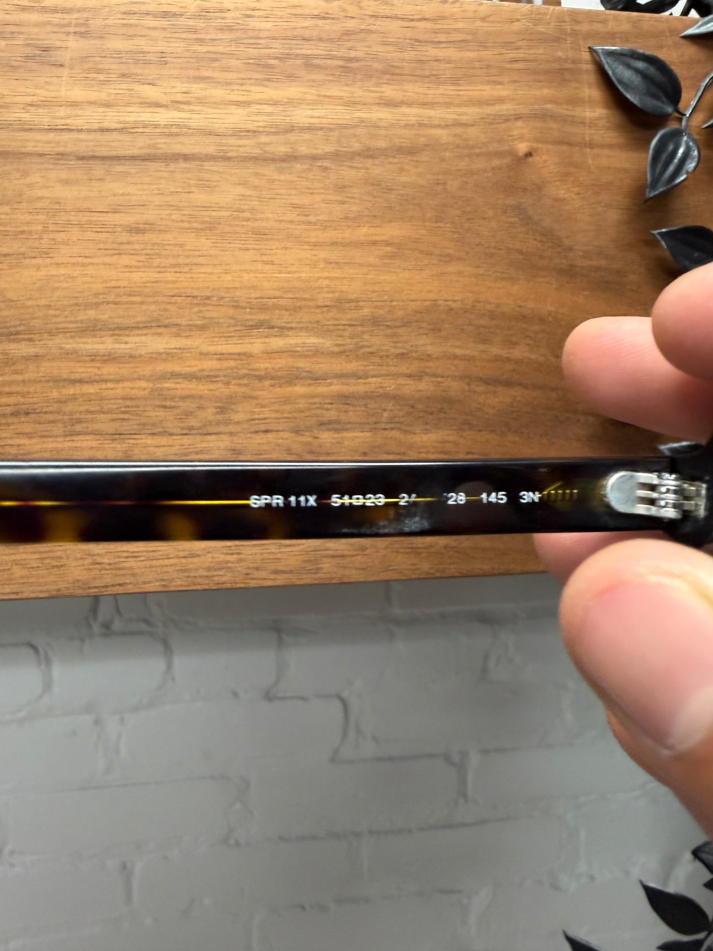 Prada Square Shape Tortoiseshell Sunglasses