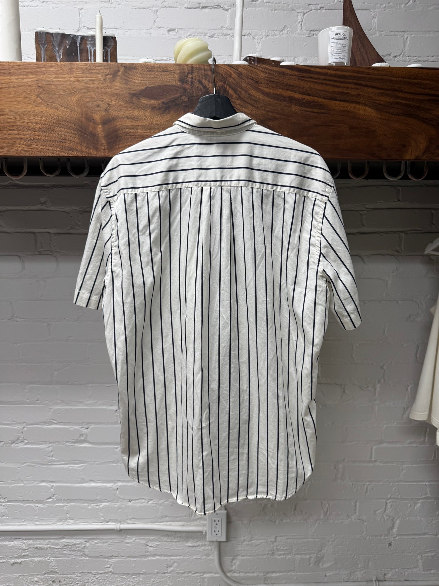 Our Legacy Striped ‘Mother of Pearl’ Button Up Shirt