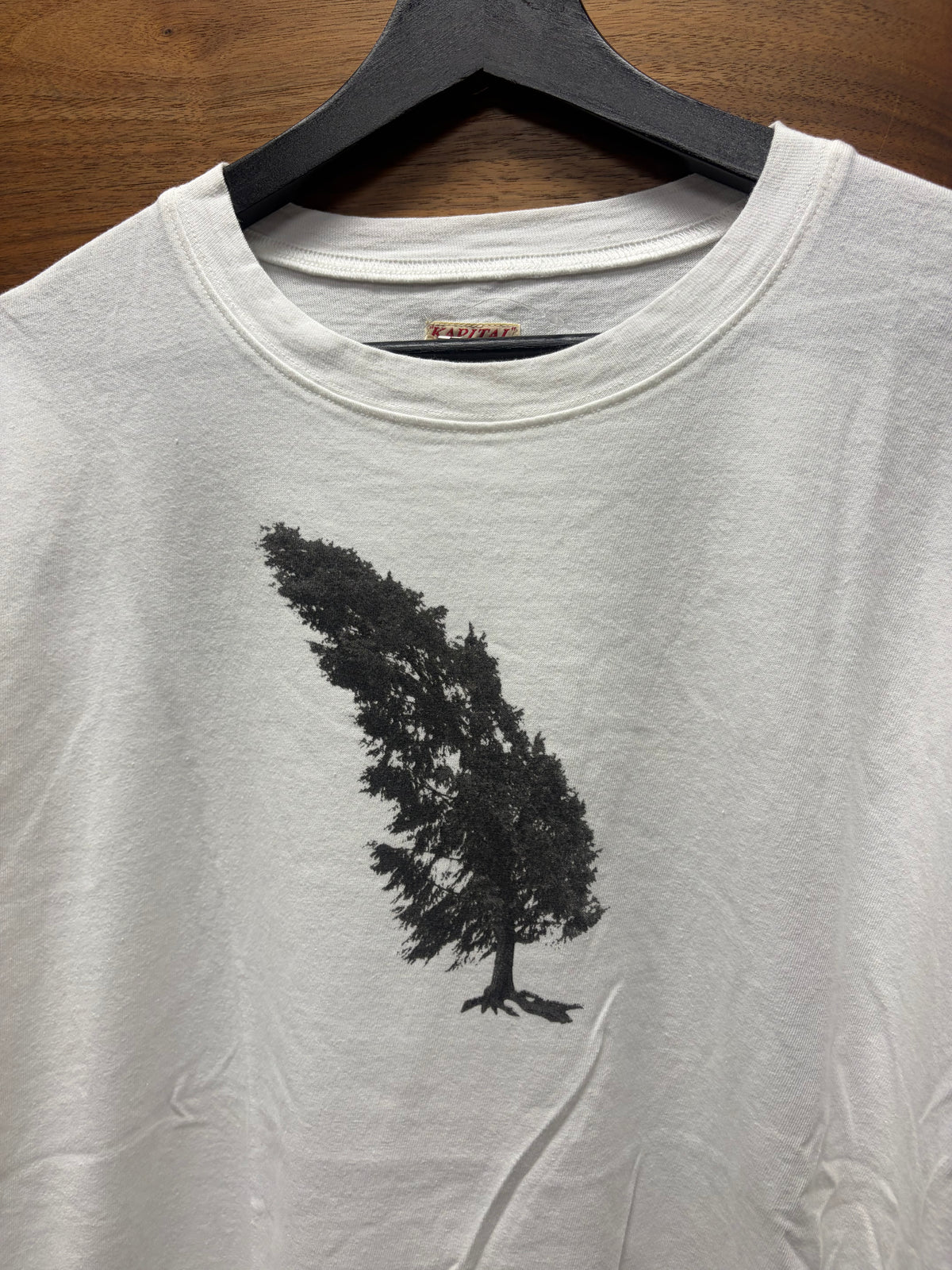 Kapital ‘Conifer & G.G.G.’ Leaning Tree Graphic T-Shirt
