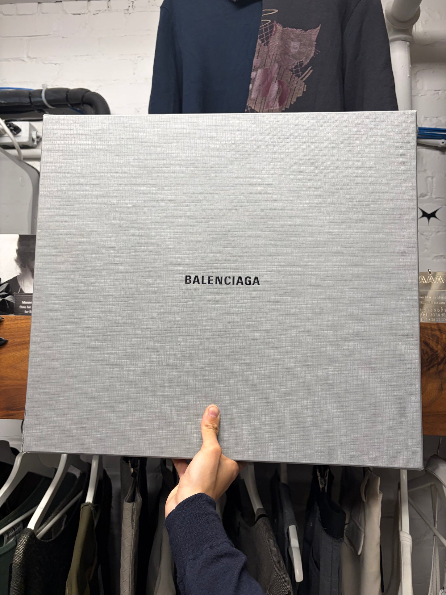 Balenciaga ‘Steroid’ Lace-Up Black Oversized Combat Boots