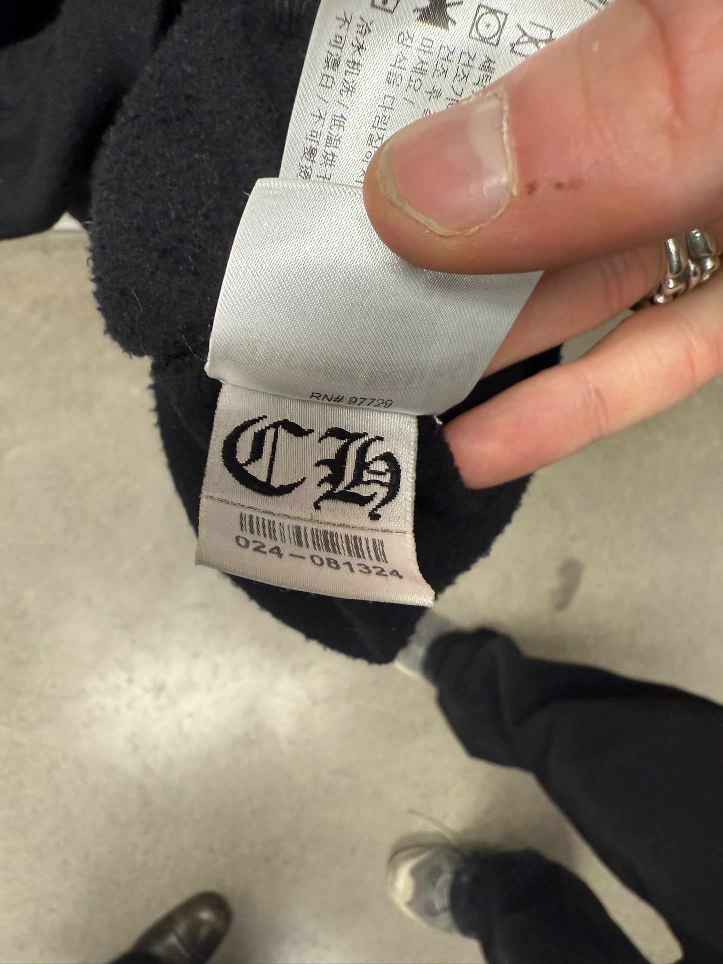 Chrome Hearts ‘Las Vegas’ Strip Lights Black Store Exclusive Hoodie