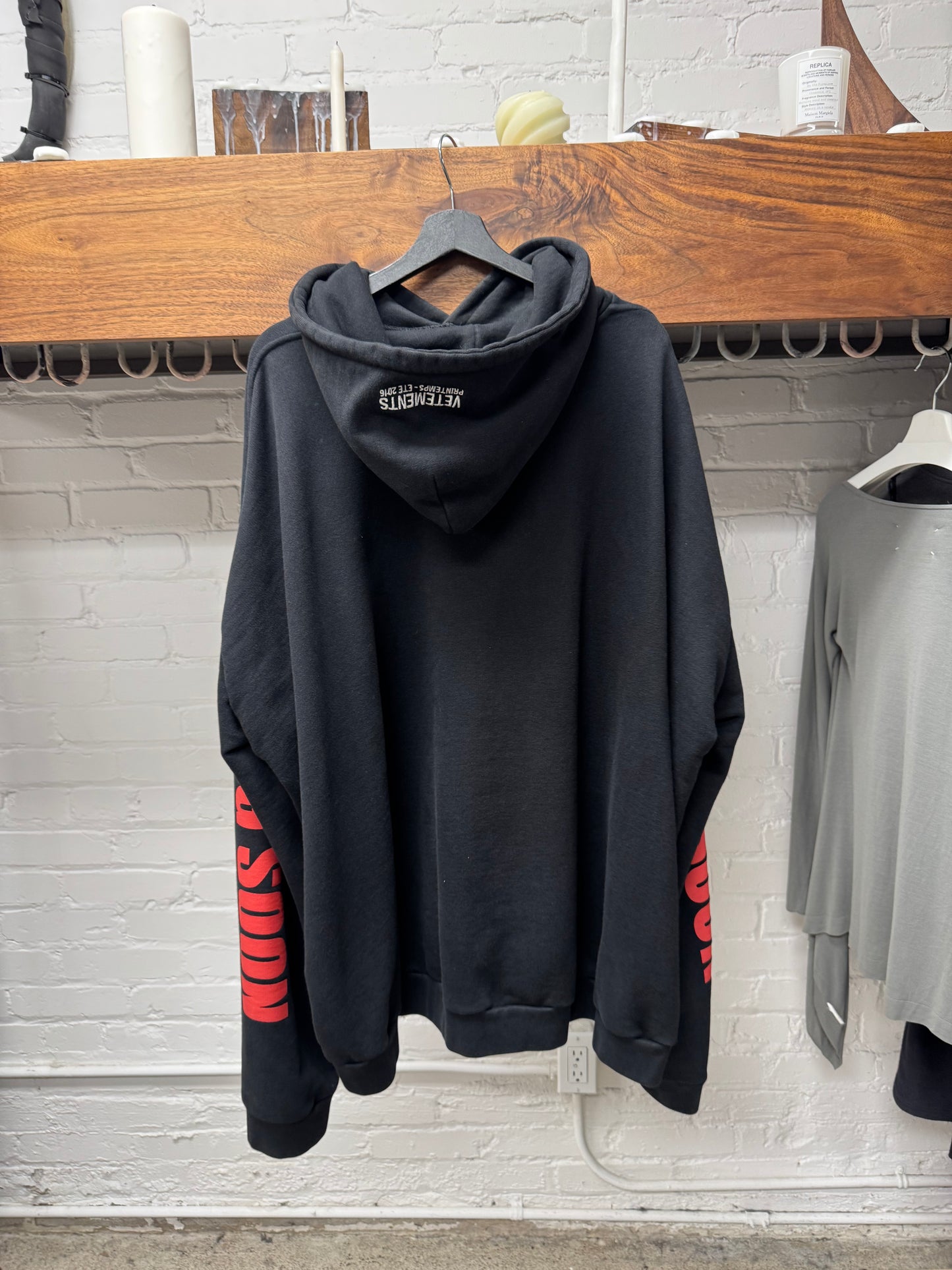 SS2016 Vetements ‘Titanic’ OG Heavyweight Hoodie