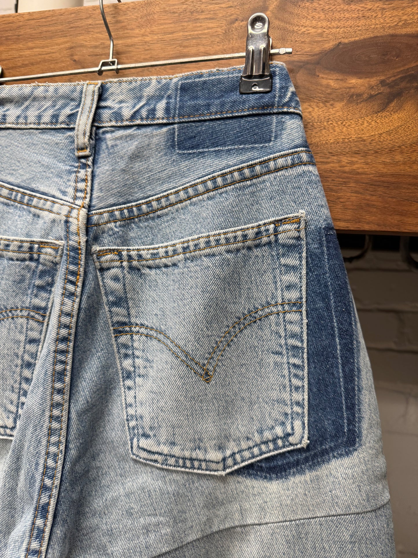SS2018 Vetements by Demna Gvasalia Reconstructed Blue Jeans