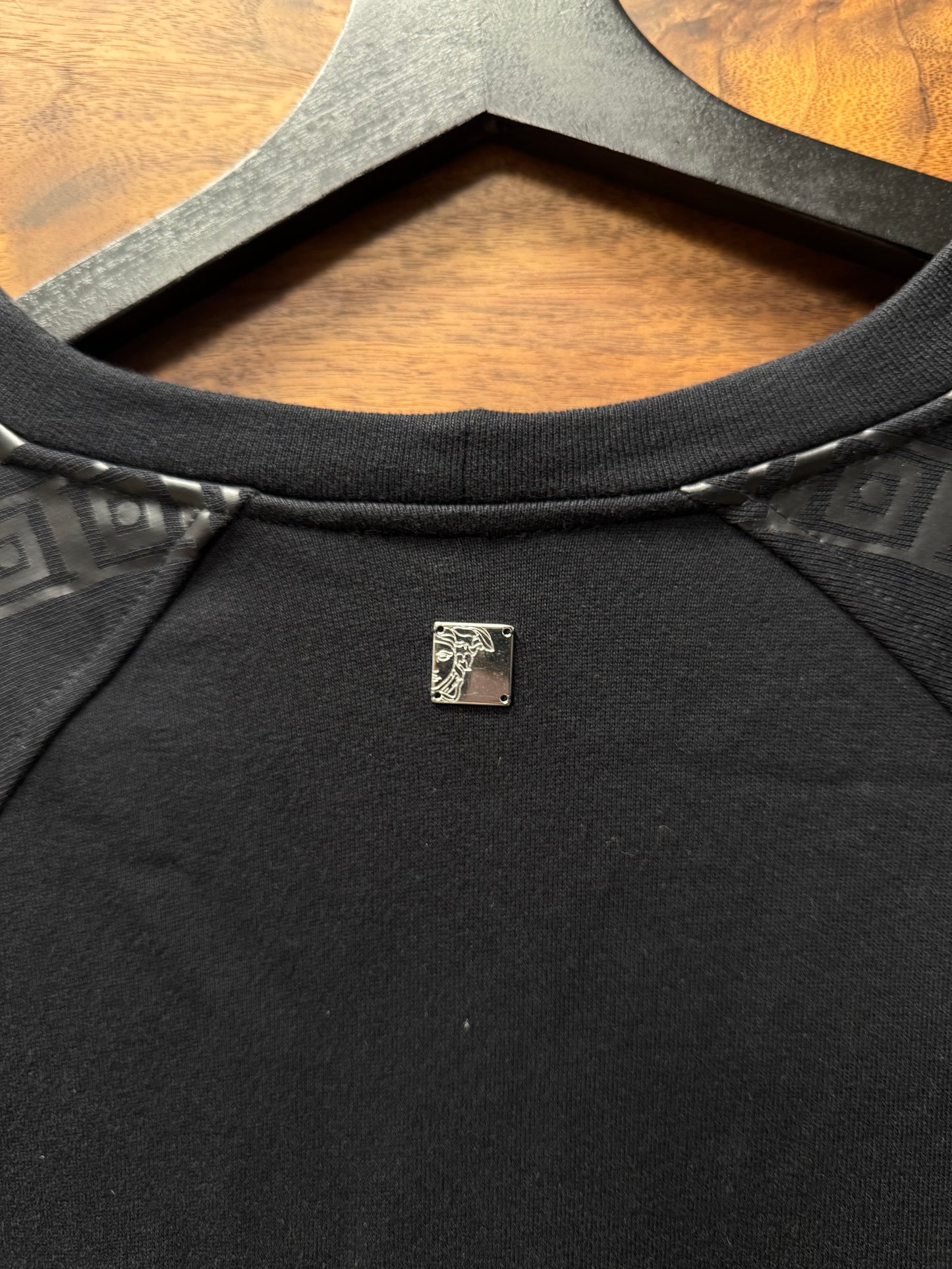 Versace Medusa Crest Black Sweatshirt