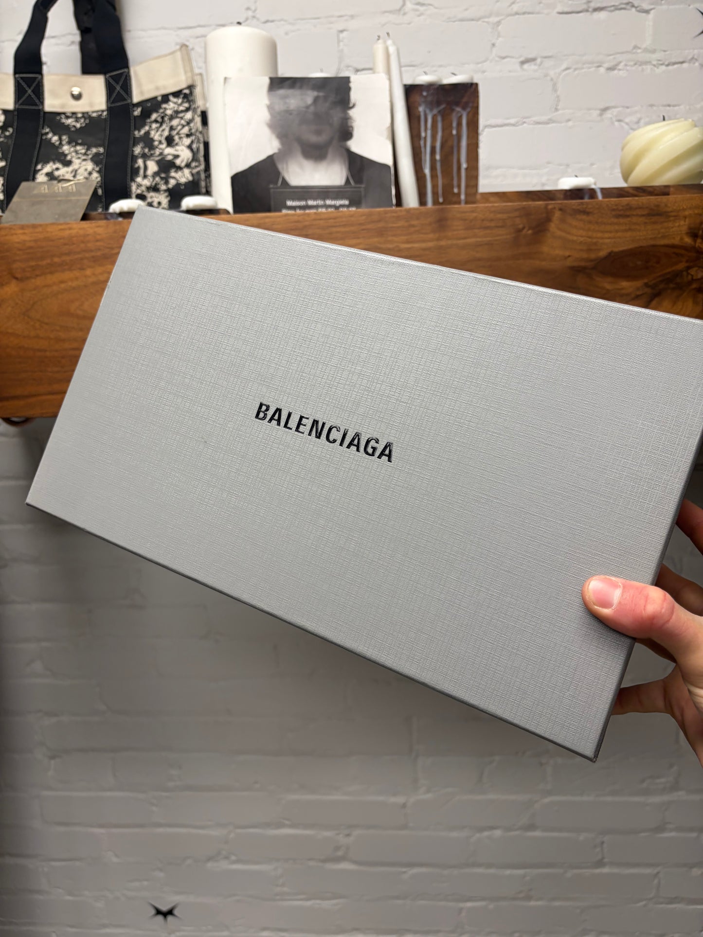 SS2022 Balenciaga ‘Ultra Flat’ Black Carbon Toe Shape Shoes