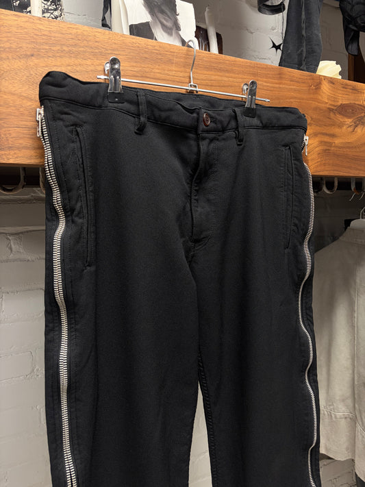 Comme Des Garçons Black ‘Banana Bolans’ Flared Leg Pants
