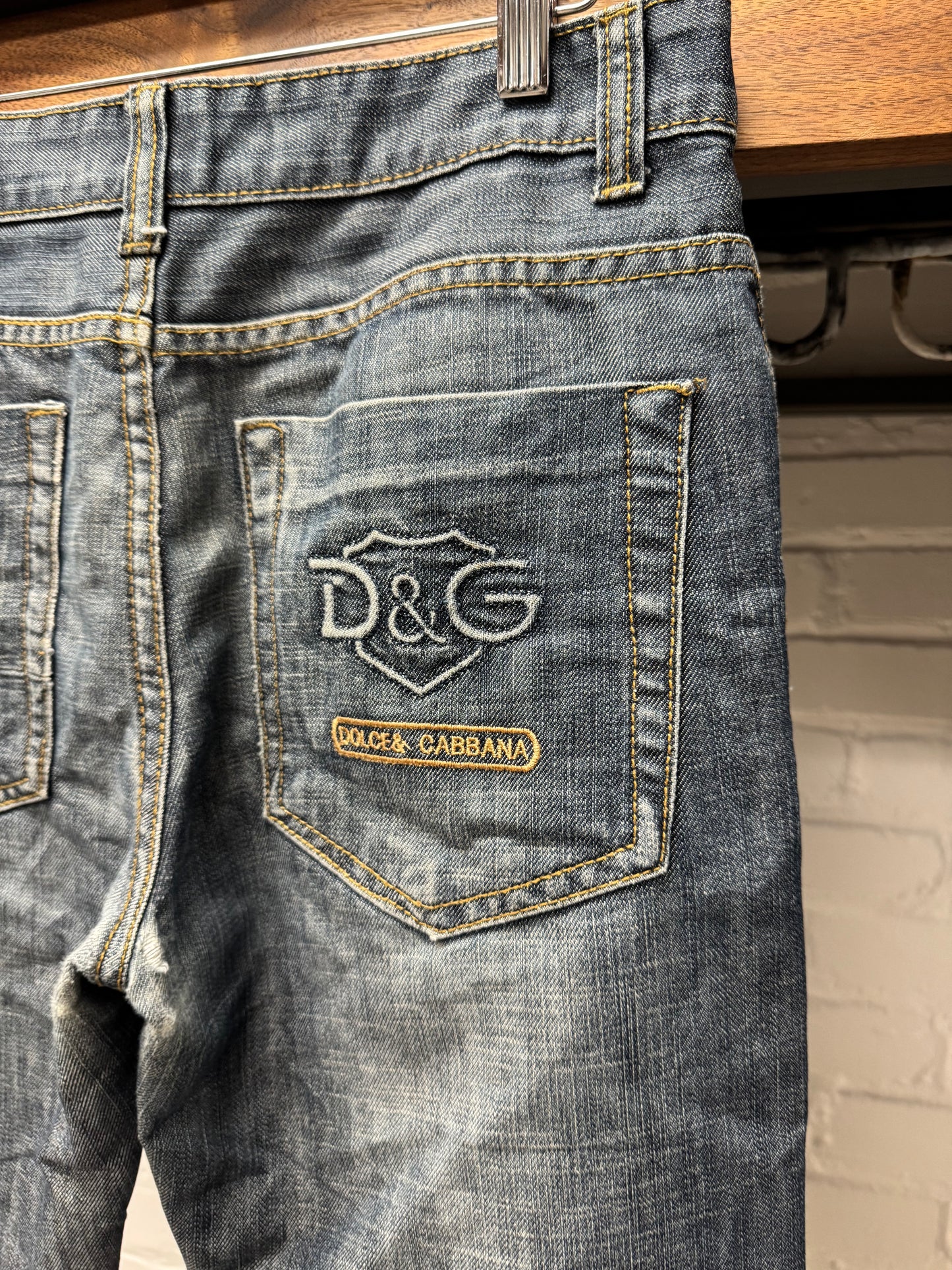 2000s Dolce & Gabanna D&G Logo Denim