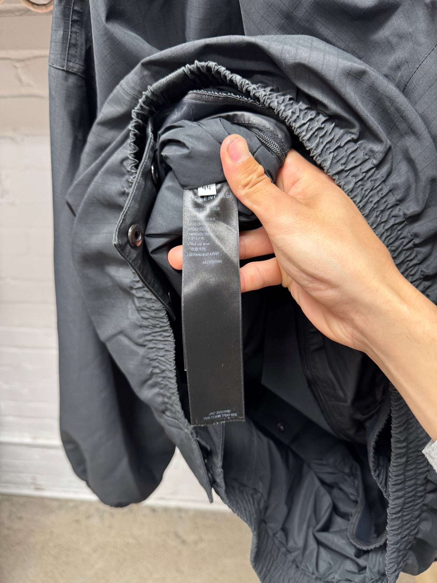 Balenciaga ‘Skiwear’ Sport B Logo Ripstop Snowboarding Jacket