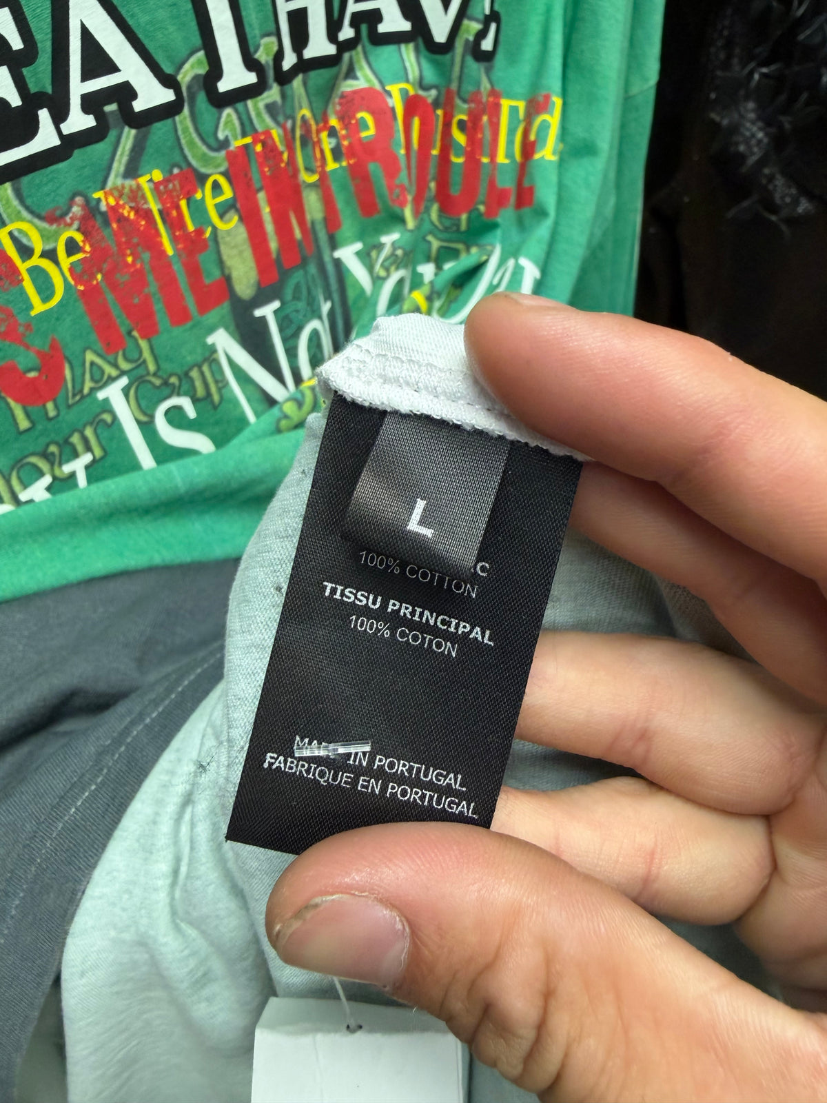 AW2019 Vetements ‘I ❤️ Sluts’ Trompe L’œil Long Sleeve Shirt