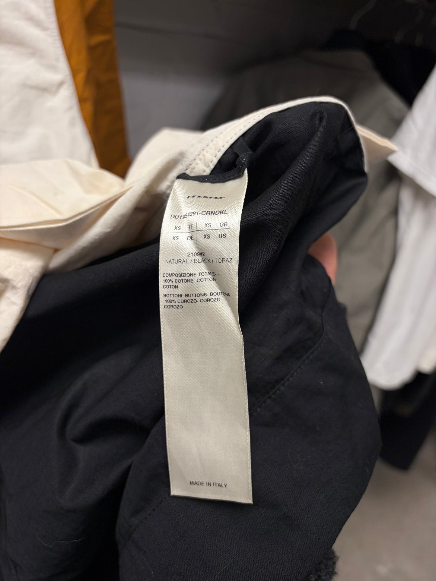 Rick Owens DRKSHDW ‘Magnum Tommy’ Short Sleeve Button Up Shirt