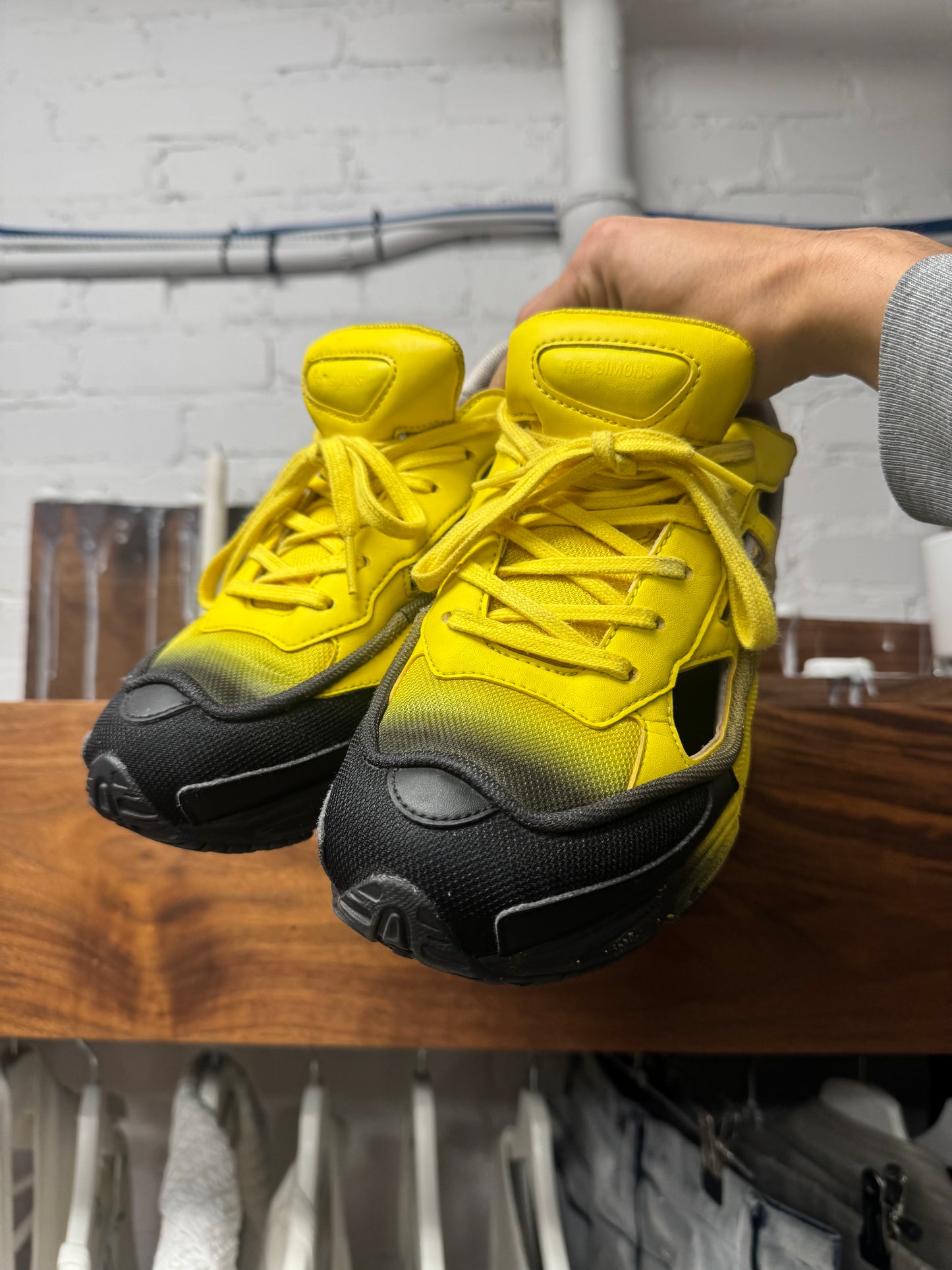 Raf Simons Ozweegos ‘V3’ Cutout Low Top Sneakers