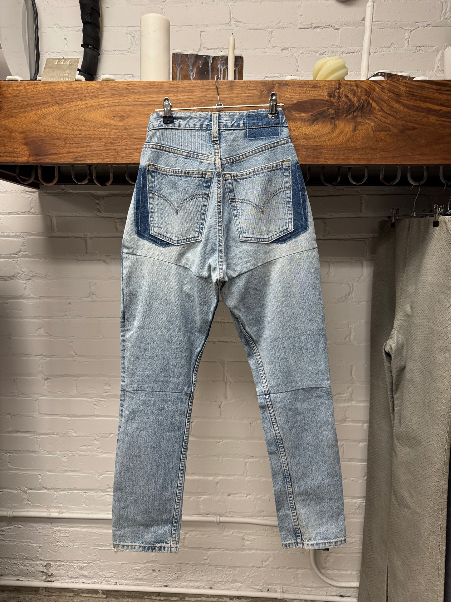 SS2018 Vetements by Demna Gvasalia Reconstructed Blue Jeans