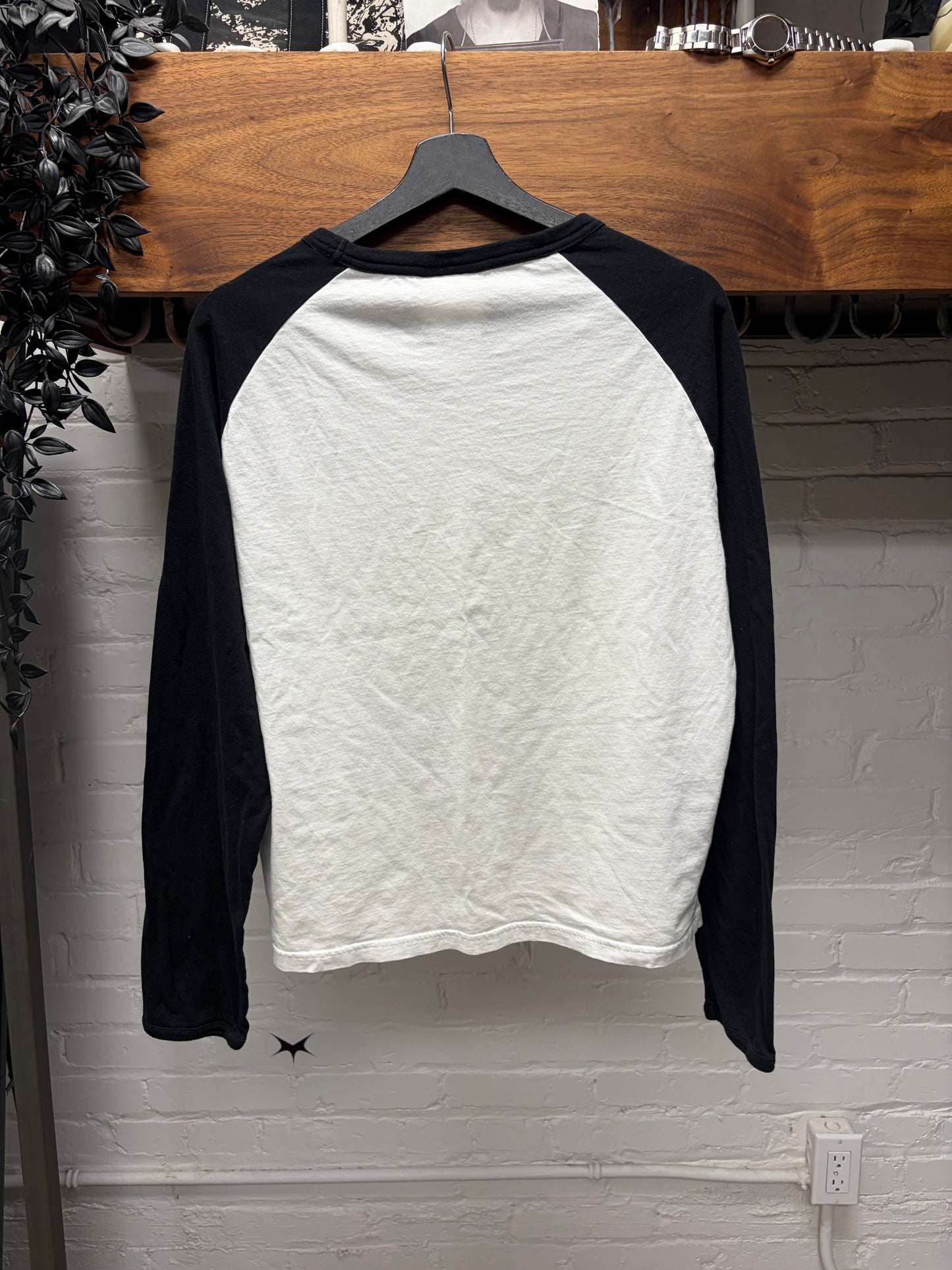 Acne Studios Raglan ‘Bow Logo’ Long Sleeve Shirt