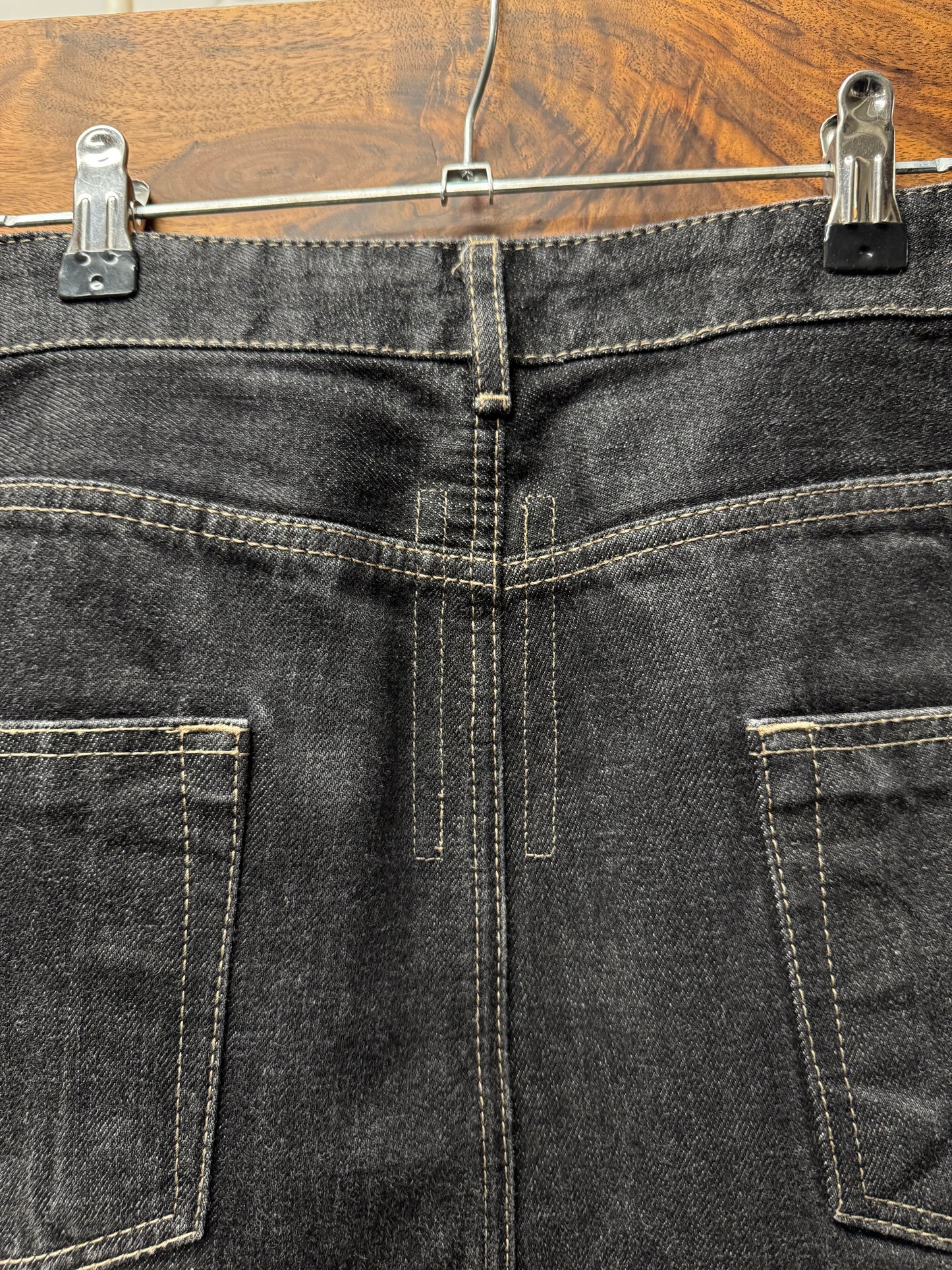 Rick Owens ‘Astaire Cut’ 3/4 Length Stone Grey Denim