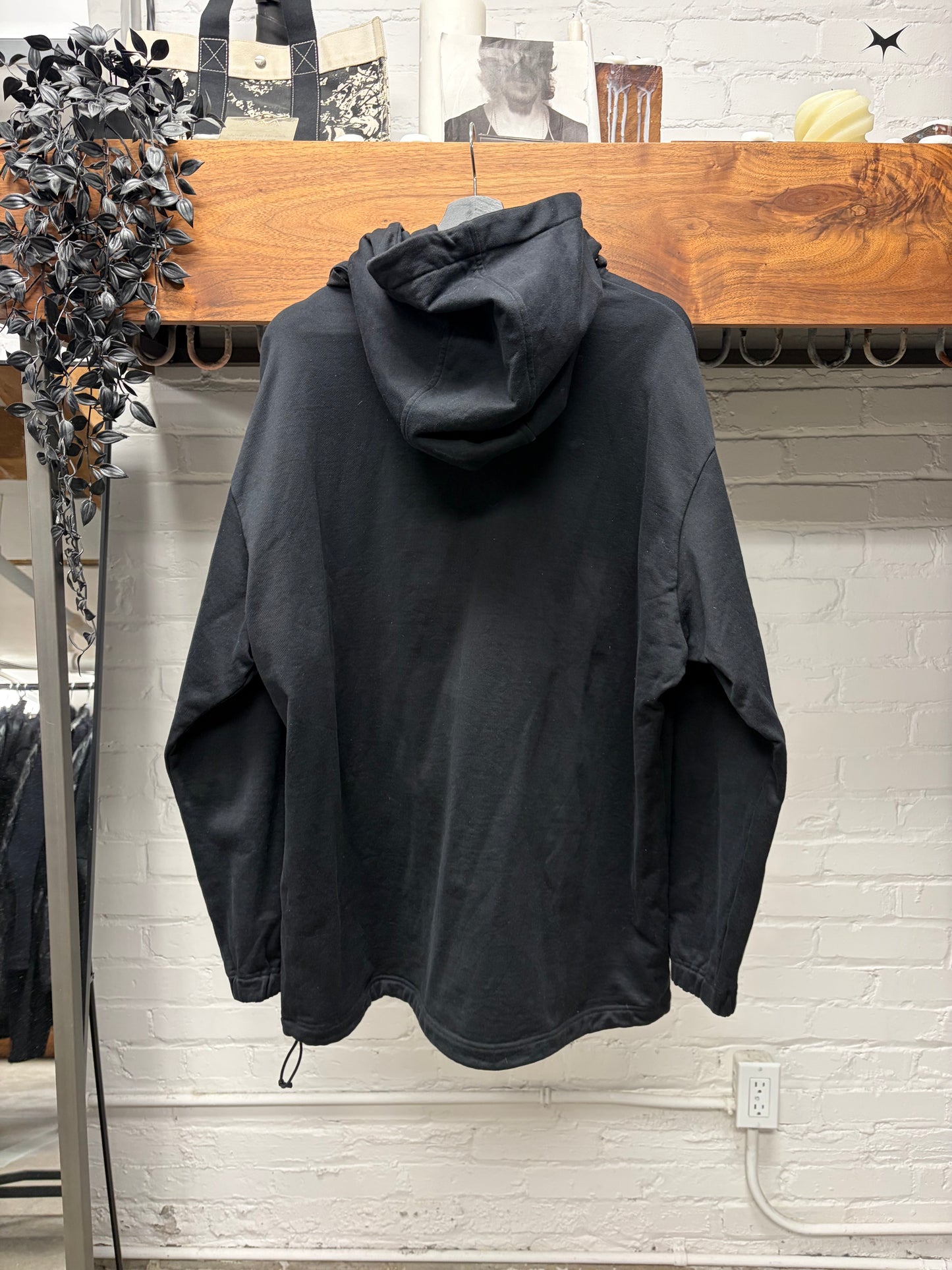 Y-3 Yohji Yamamoto ‘Gun Holster’ Black High Neck Zip Hoodie