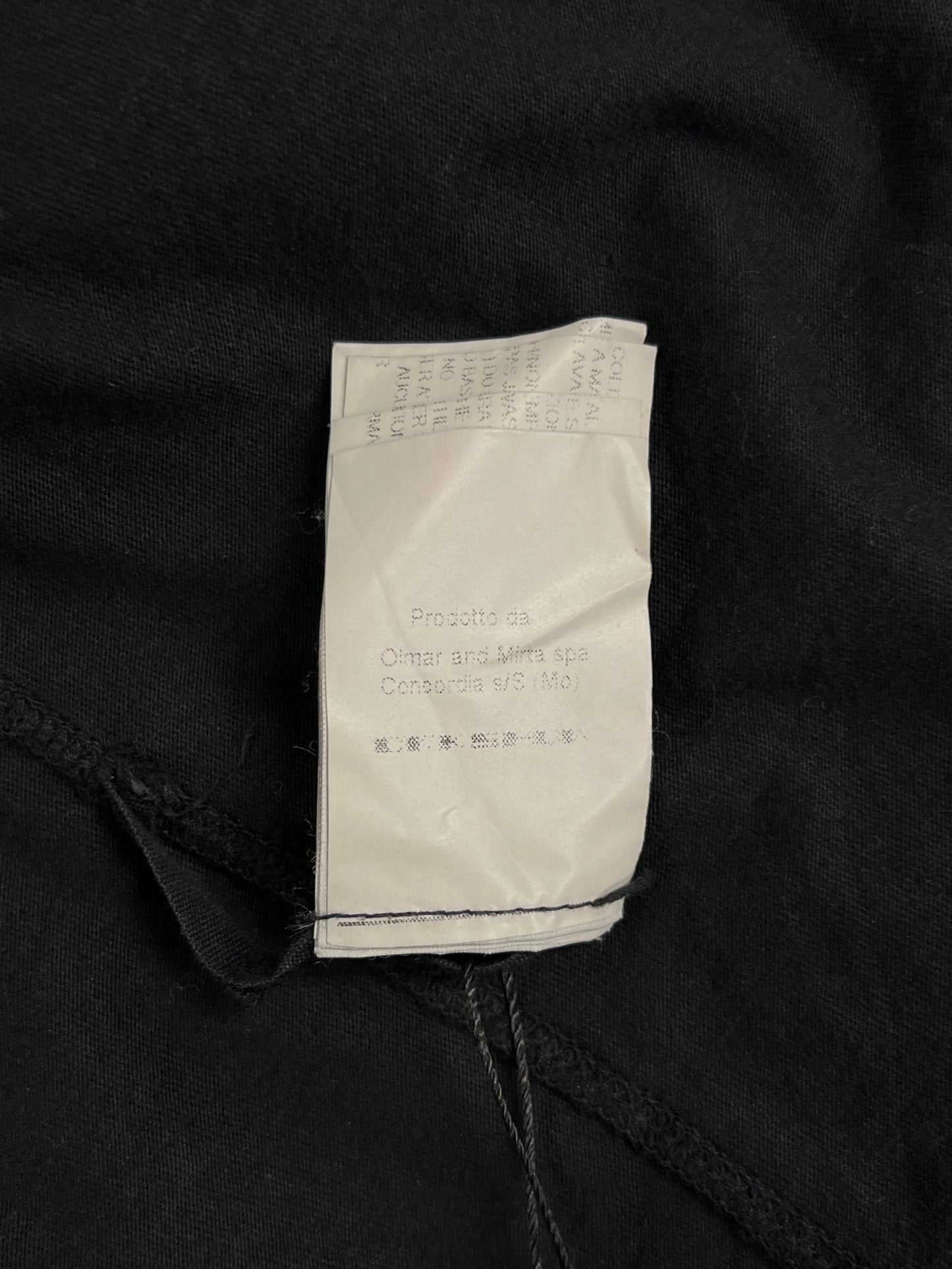 SS2018 Rick Owens ‘Dirt’ Body Bag Pocket T-Shirt