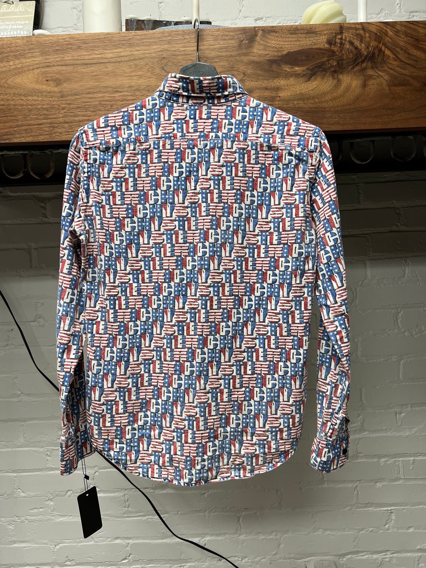 Hysteric Glamour Spell-Out Logo Button Down Shirt