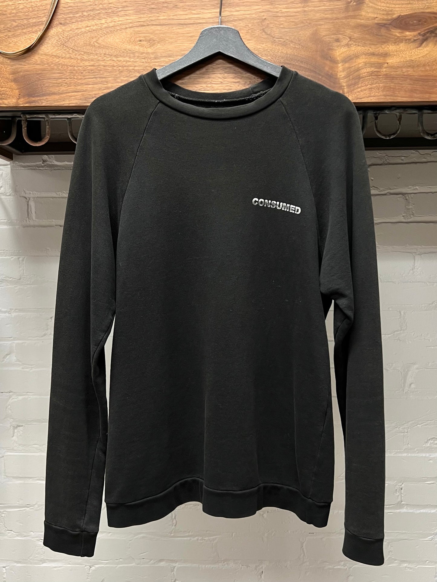 SS03 Raf Simons ‘Commodity’ Graphic Crewneck