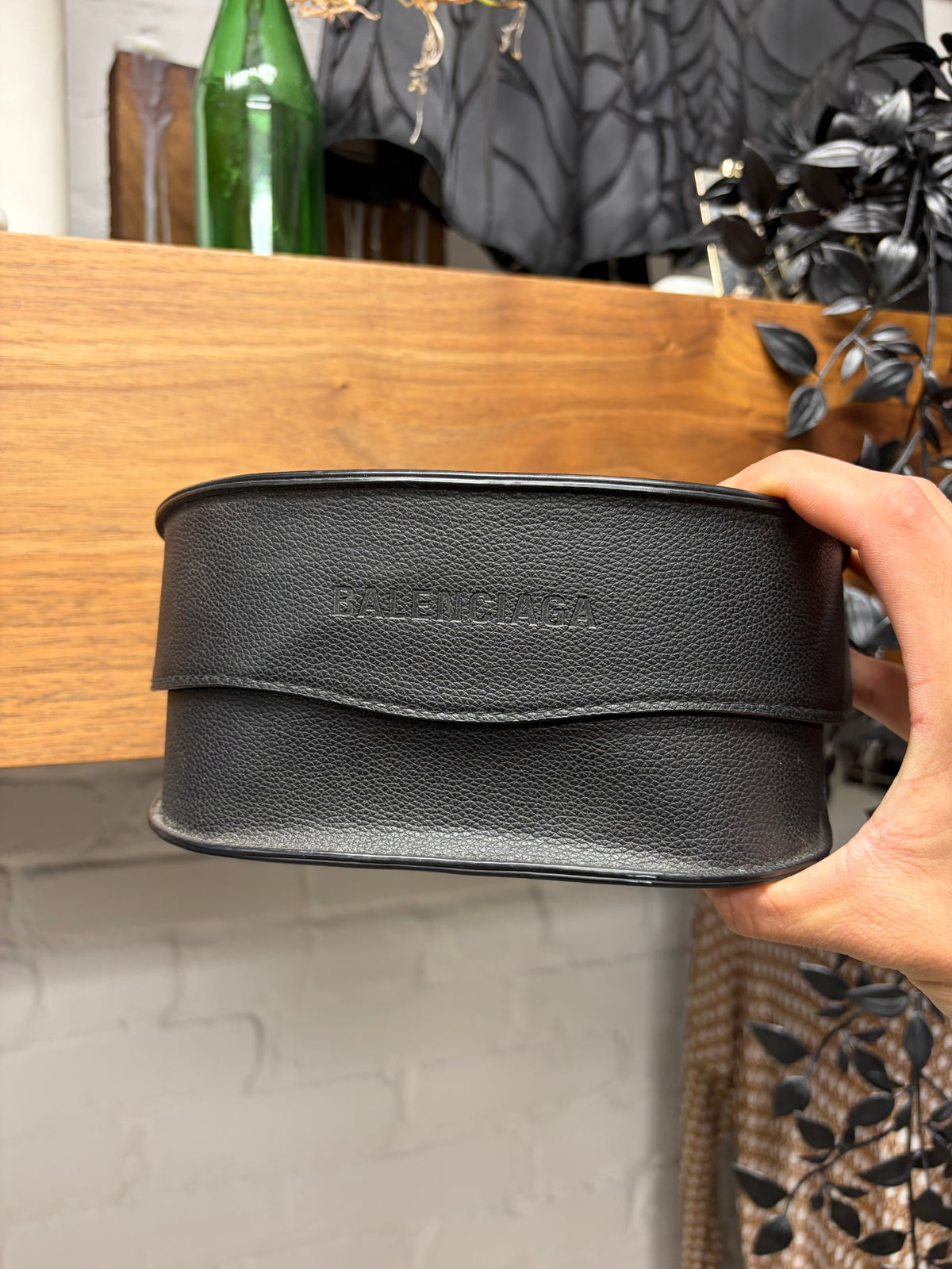 Balenciaga ‘Skin Cat XXL’ Dark Blue Sunglasses