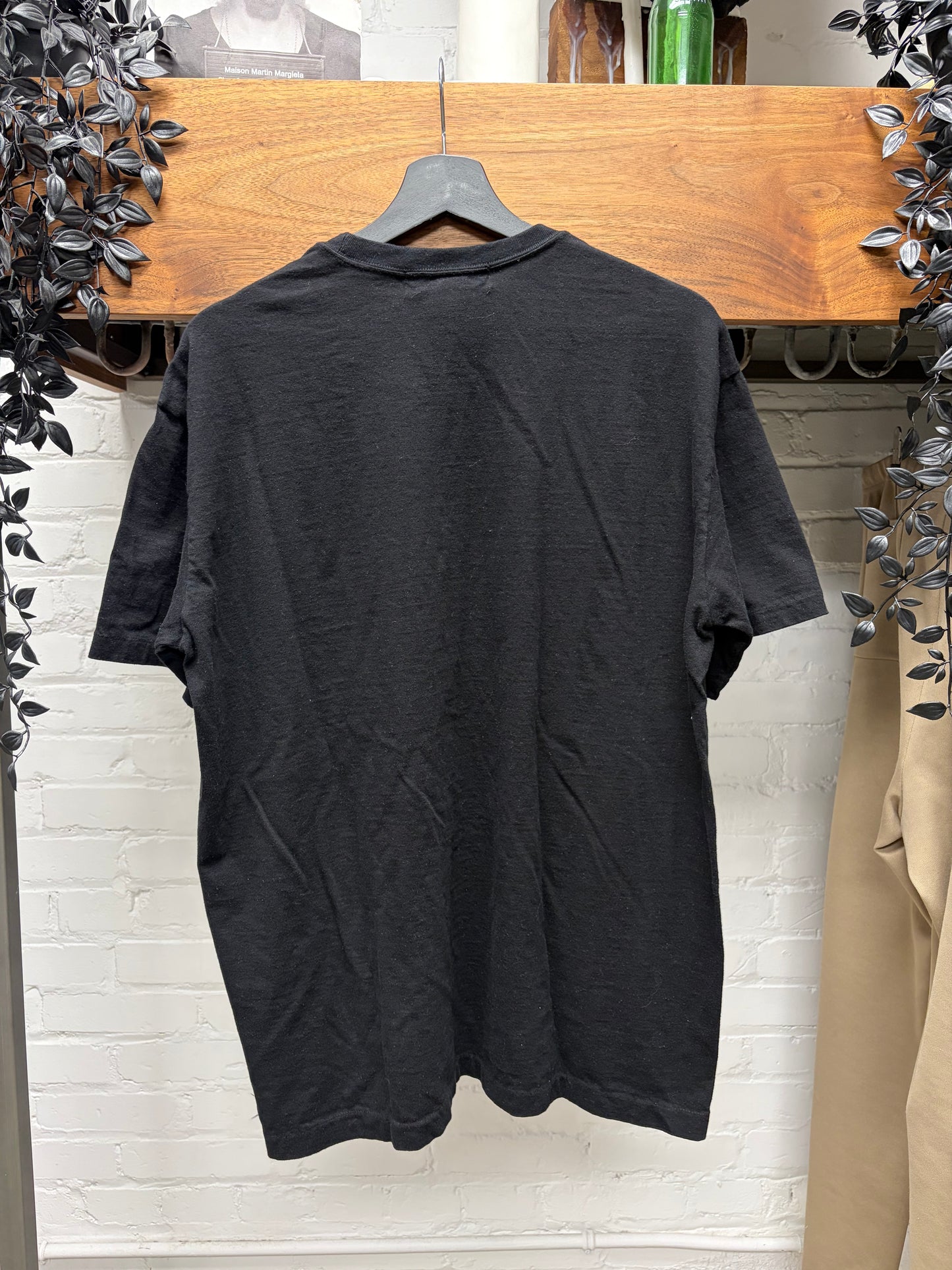 Yohji Yamamoto ‘Ground Y’ Black ‘Shadow Logo’ Short Sleeve Shirt
