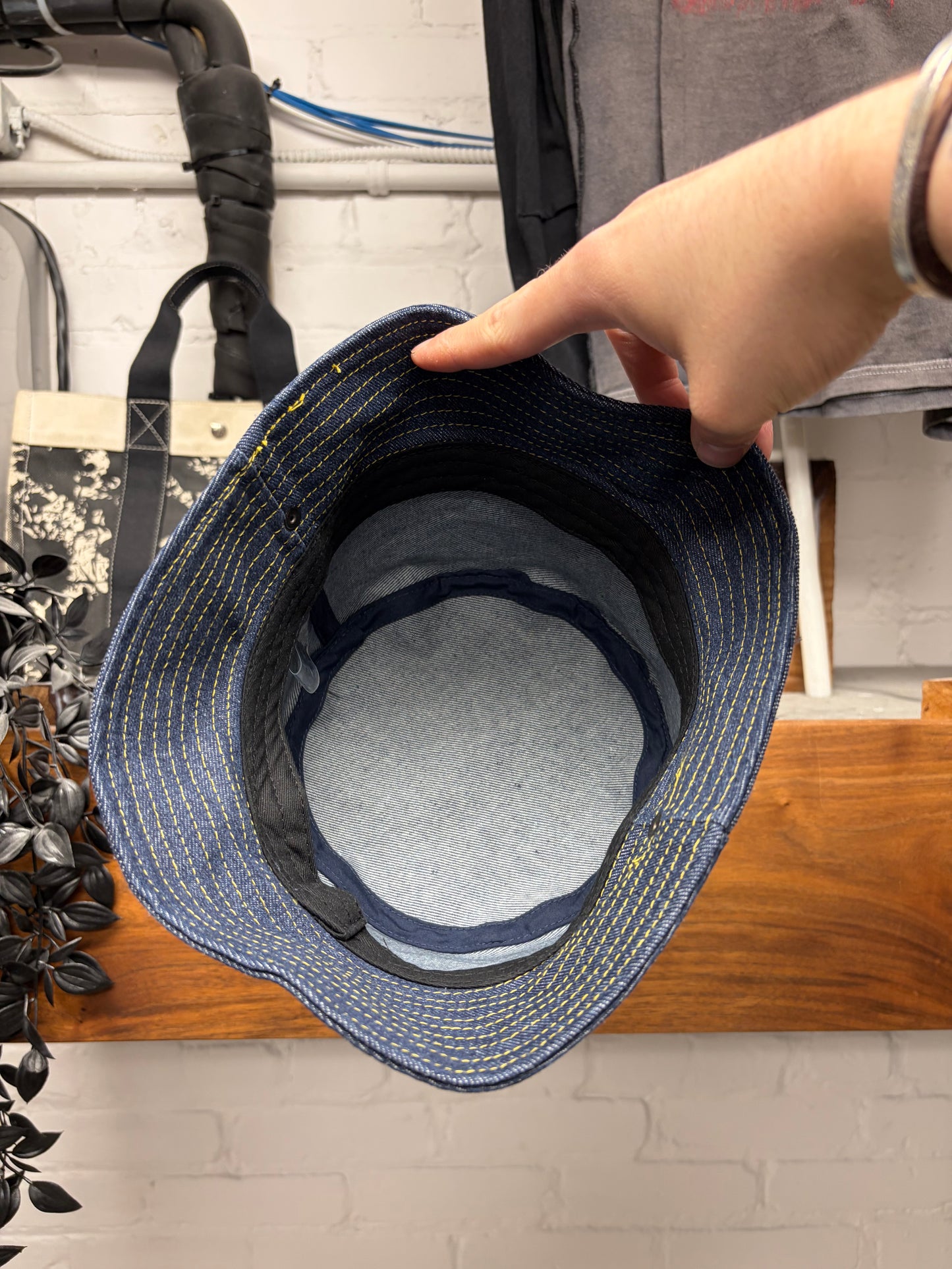 Jean Paul Gaultier Denim Bucket Hat