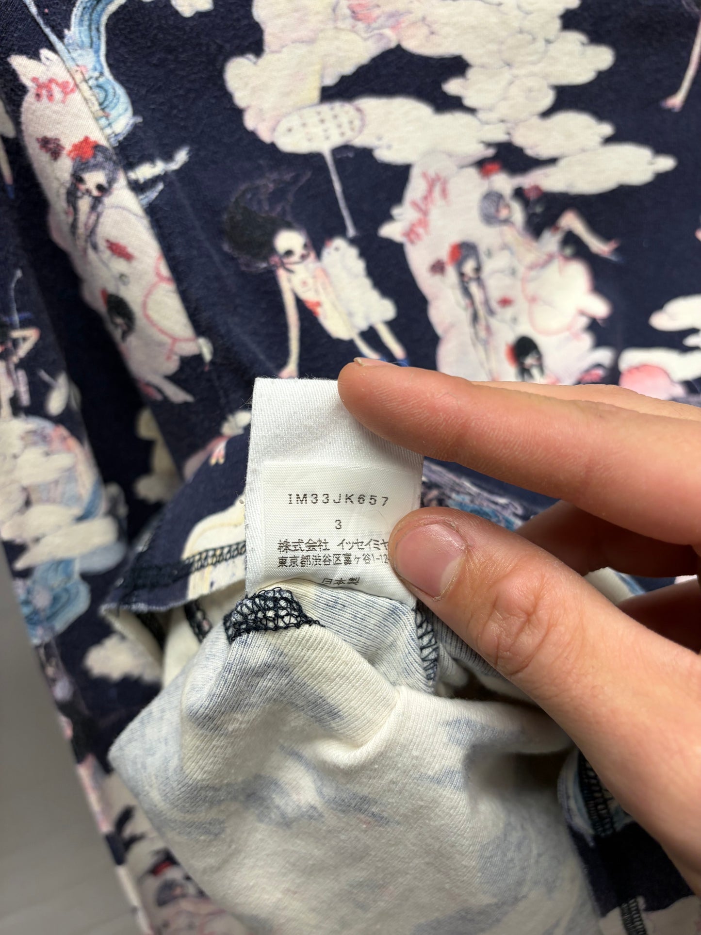 AW2004 Issey Miyake x Aya Takano ‘Superflat’ Sweatshirt