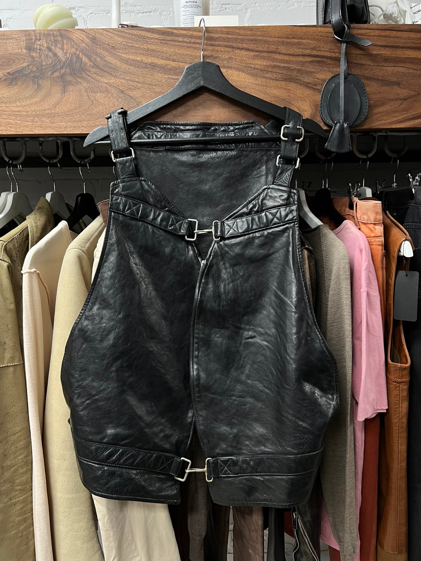 Carol Christian Poell ‘Cors’ Horse Leather Vest Bag
